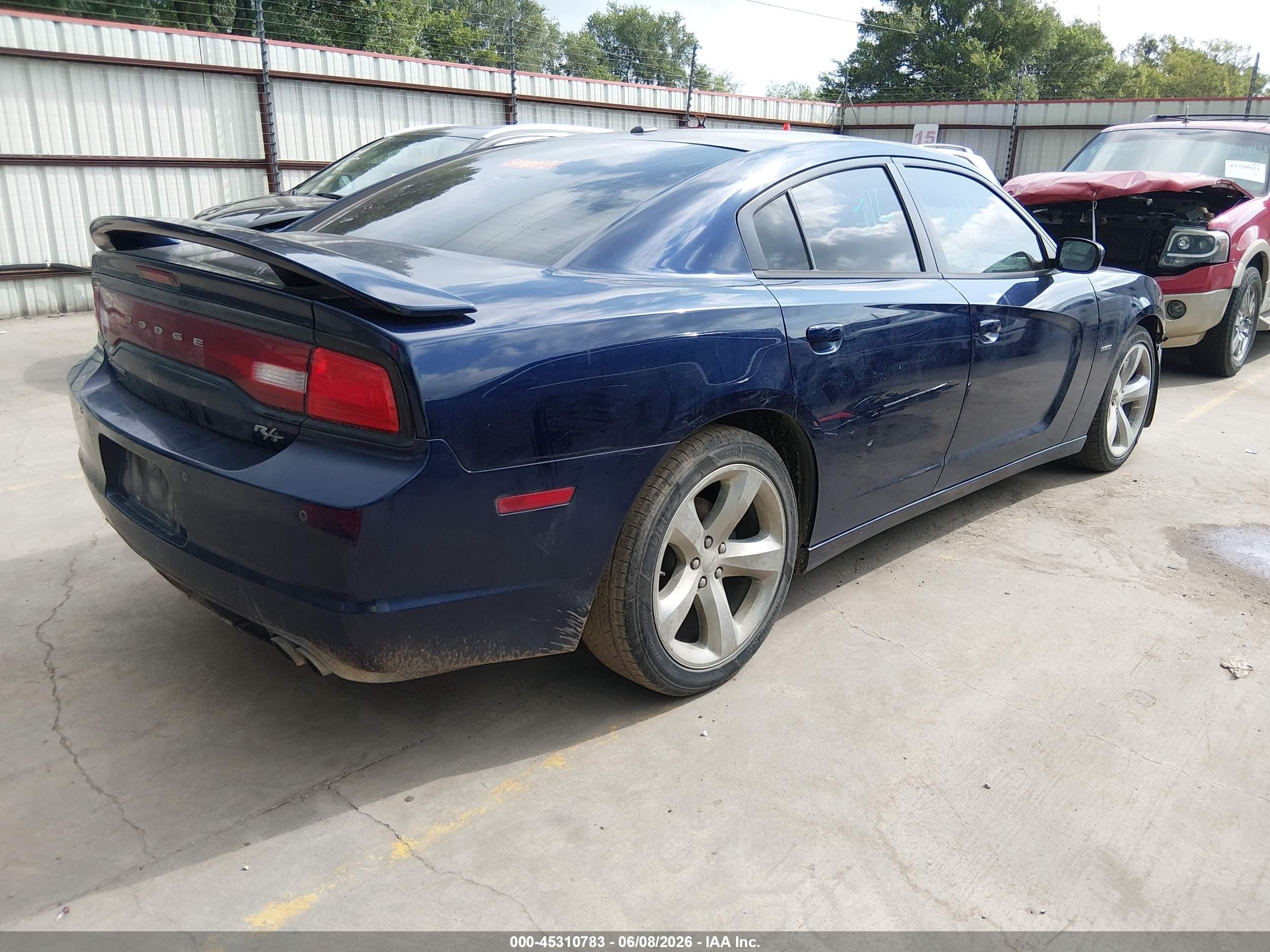 2014 Dodge Charger R/t Max Dark Blue vin: 2C3CDXCT0EH250443