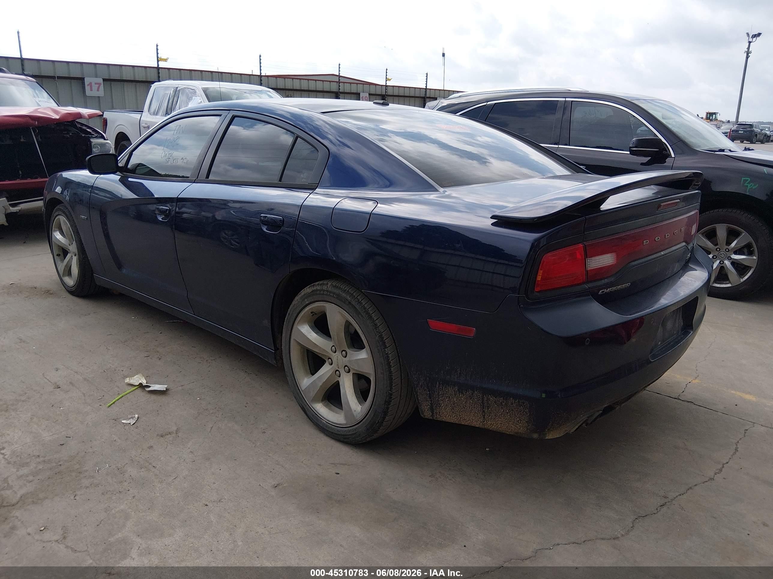 2014 Dodge Charger R/t Max Dark Blue vin: 2C3CDXCT0EH250443