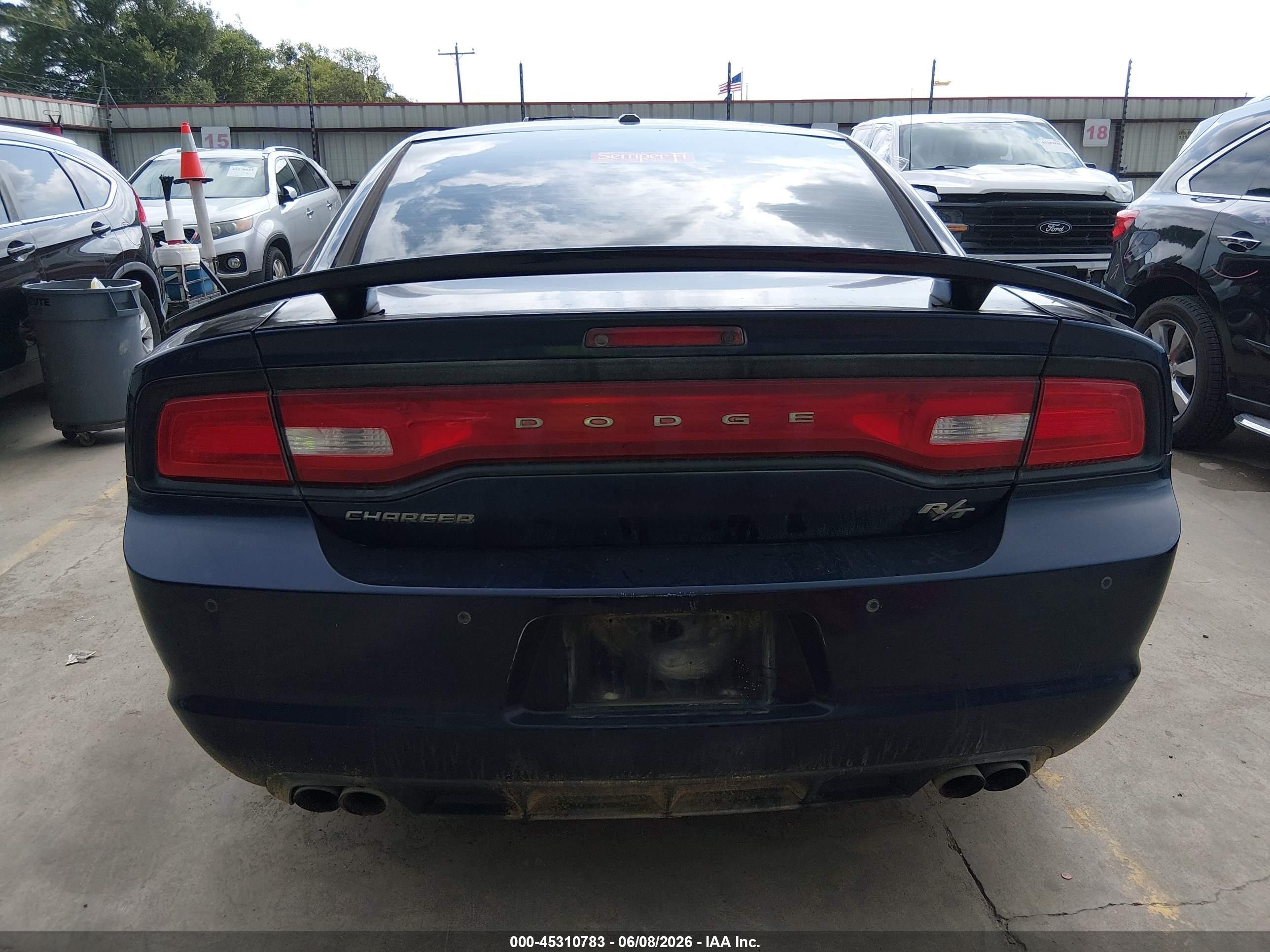 2014 Dodge Charger R/t Max Dark Blue vin: 2C3CDXCT0EH250443
