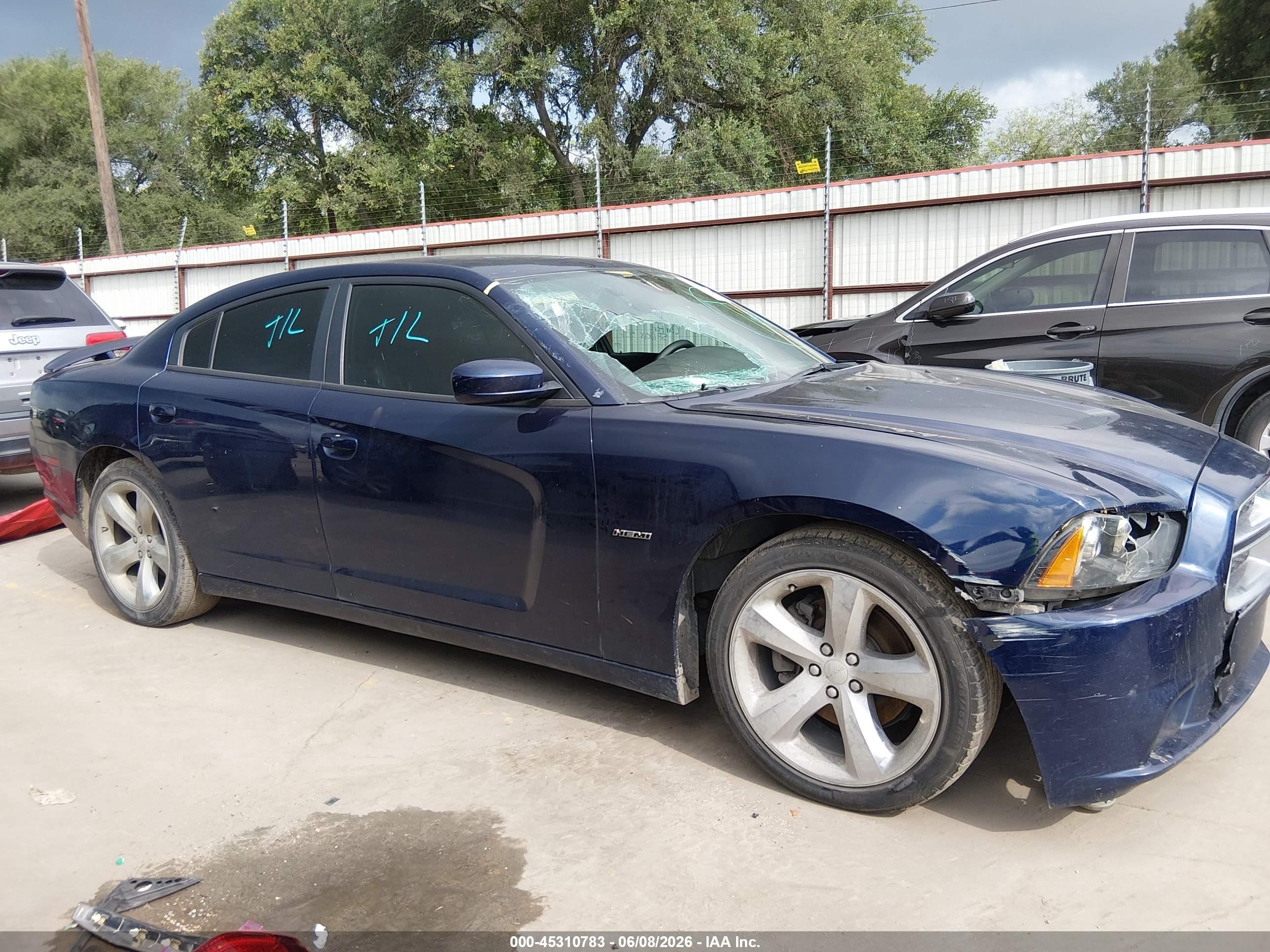 2014 Dodge Charger R/t Max Dark Blue vin: 2C3CDXCT0EH250443