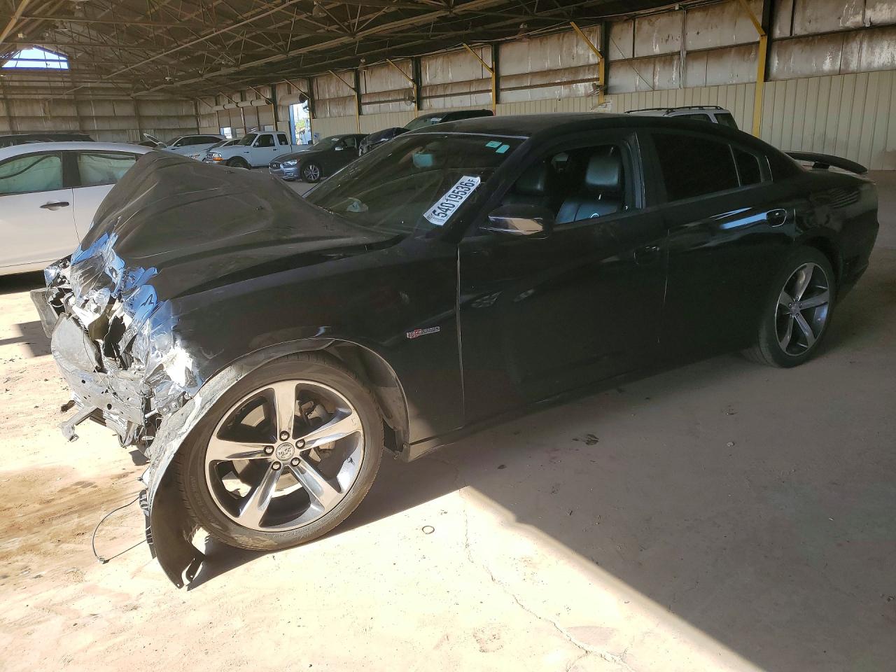 2014 Dodge Charger R Black vin: 2C3CDXCT0EH253746
