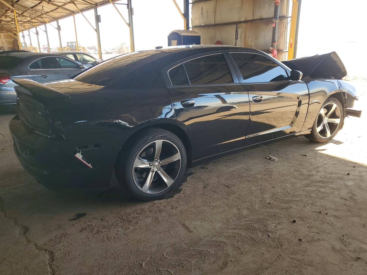 2014 Dodge Charger R Black vin: 2C3CDXCT0EH253746