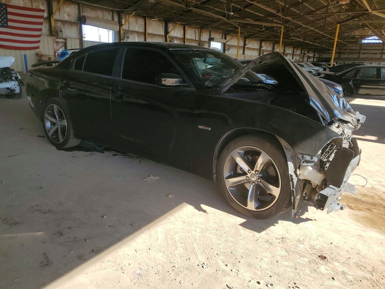 2014 Dodge Charger R Black vin: 2C3CDXCT0EH253746