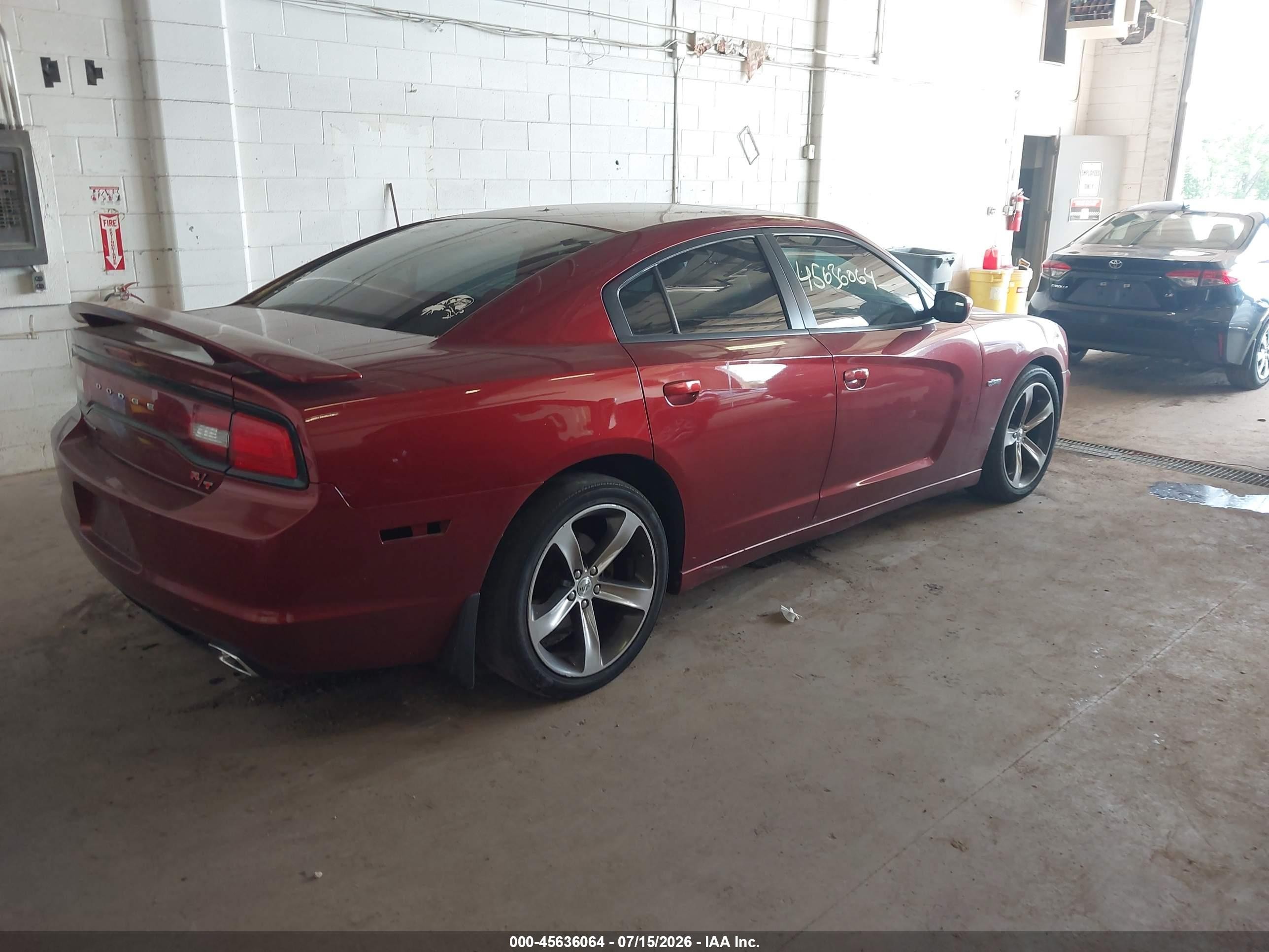 2014 Dodge Charger R/t 100th Anniversary Красный vin: 2C3CDXCT0EH253827