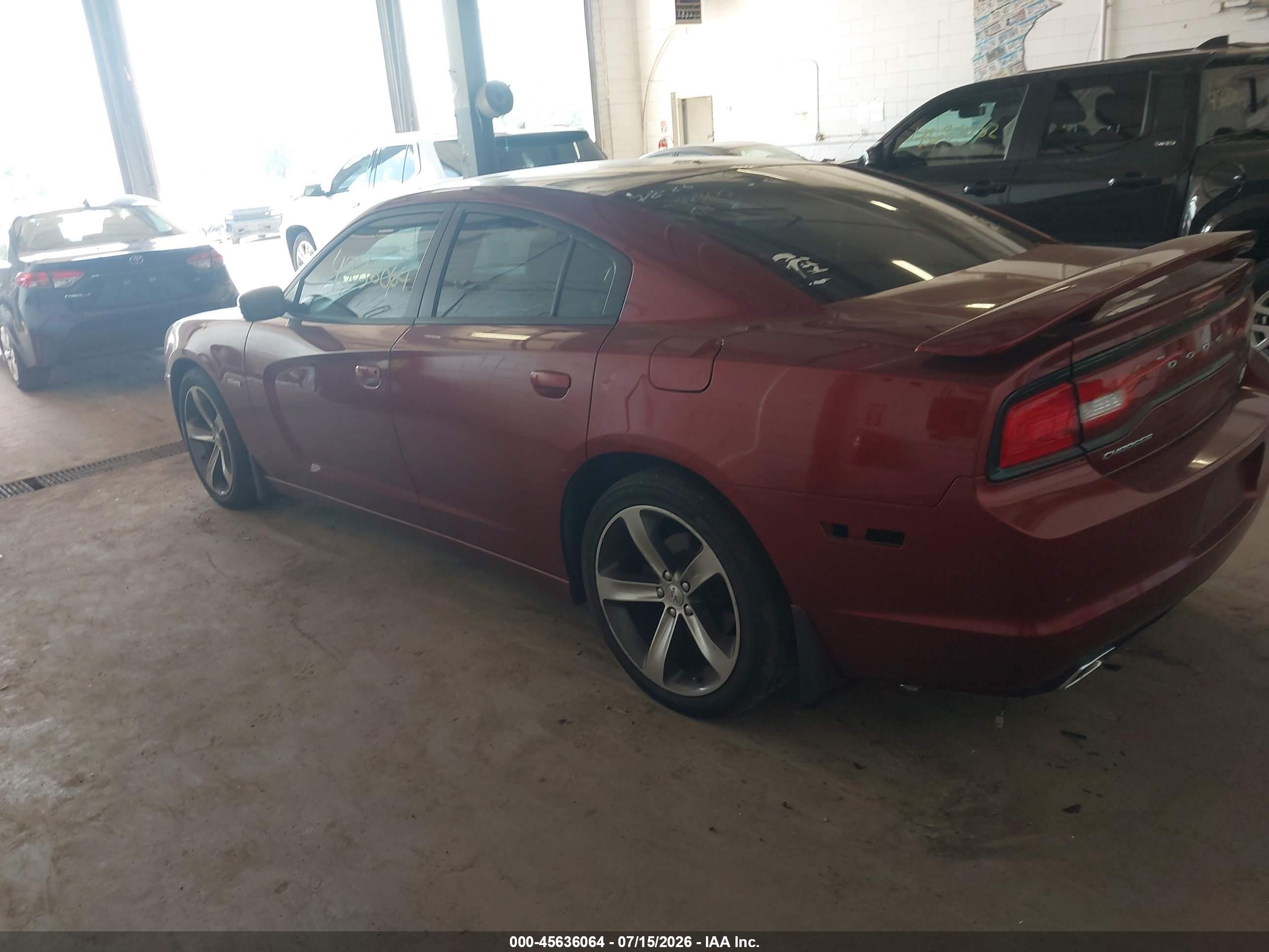 2014 Dodge Charger R/t 100th Anniversary Красный vin: 2C3CDXCT0EH253827