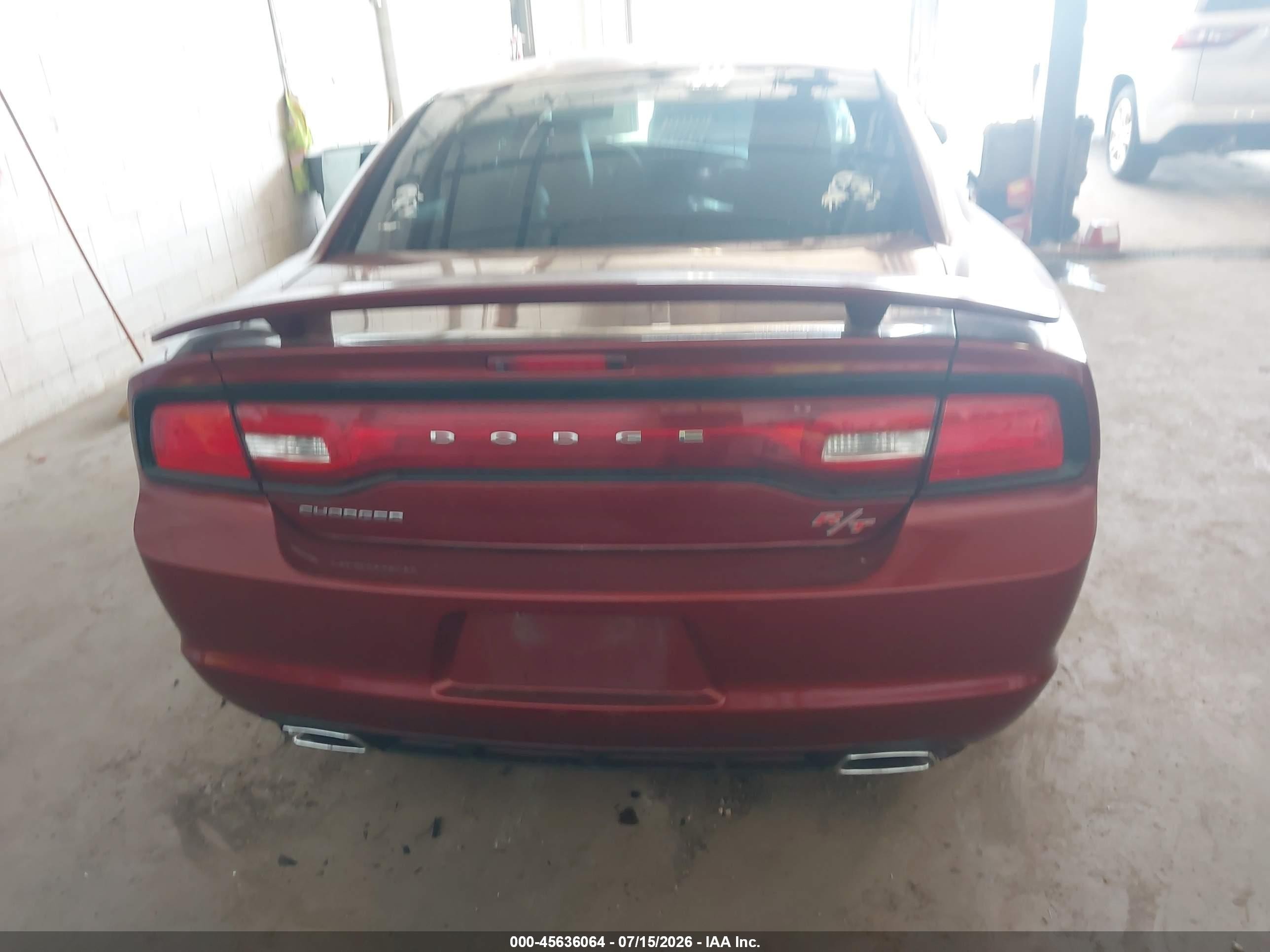 2014 Dodge Charger R/t 100th Anniversary Красный vin: 2C3CDXCT0EH253827