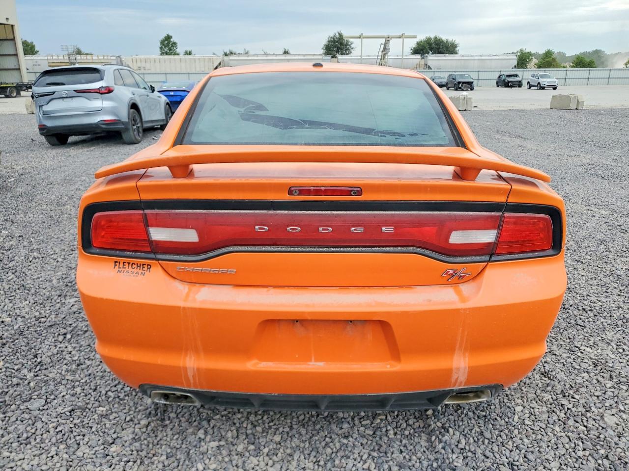 2014 Dodge Charger R/t Orange vin: 2C3CDXCT0EH311595
