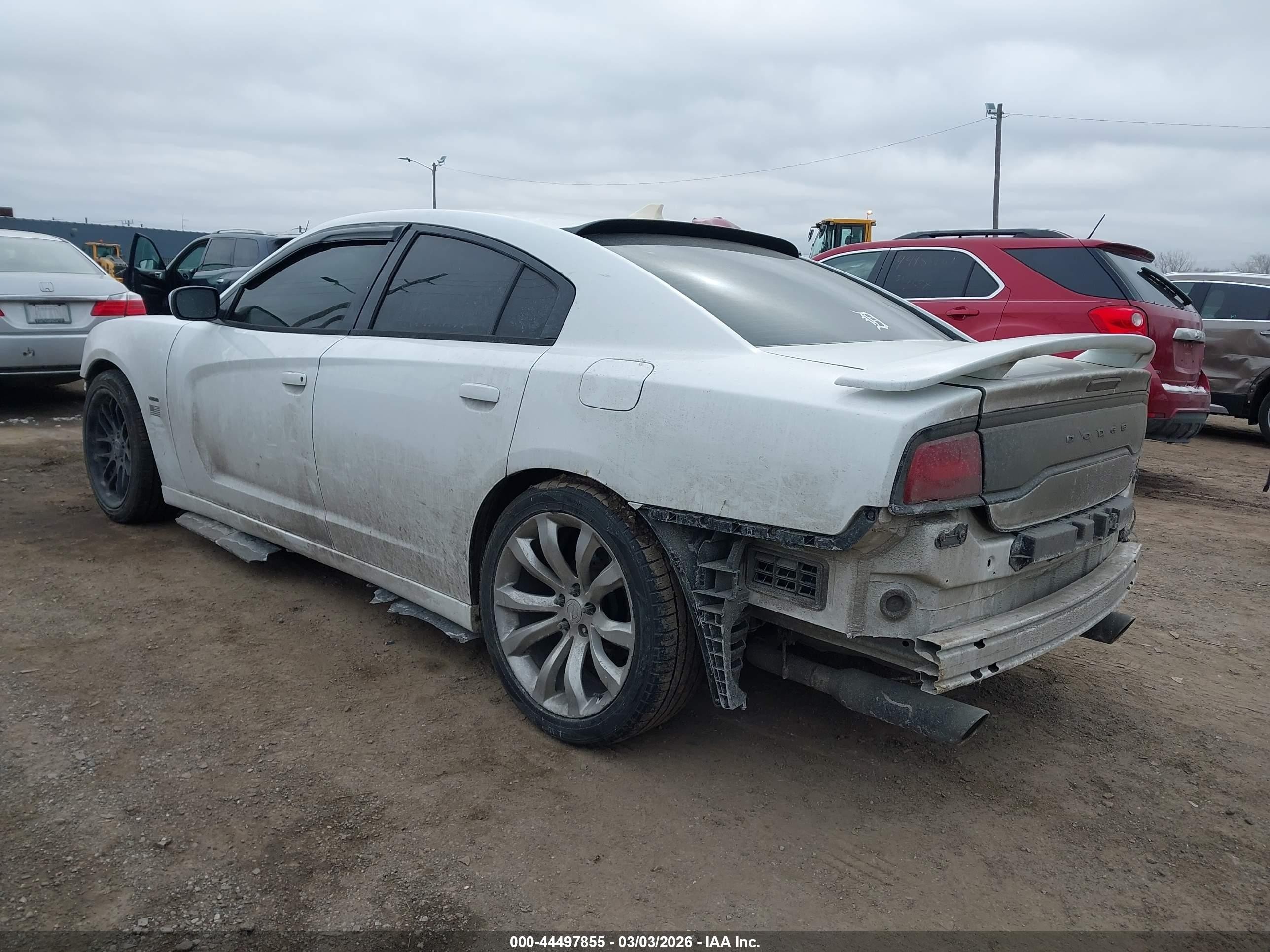 2014 Dodge Charger R/t Белый vin: 2C3CDXCT0EH312293