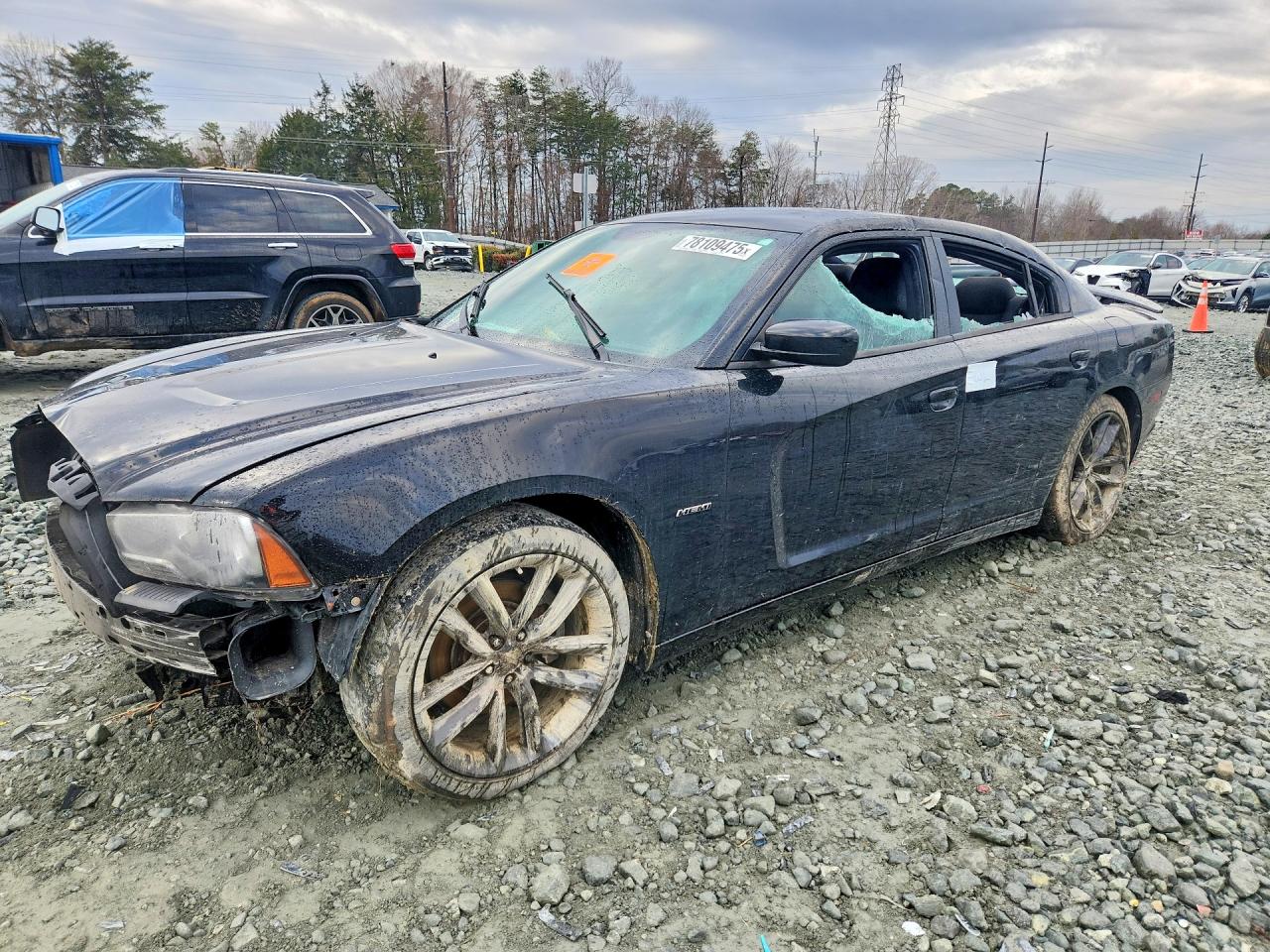 2014 Dodge Charger R/t Black vin: 2C3CDXCT0EH326694