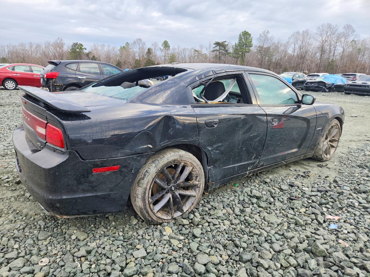 2014 Dodge Charger R/t Black vin: 2C3CDXCT0EH326694