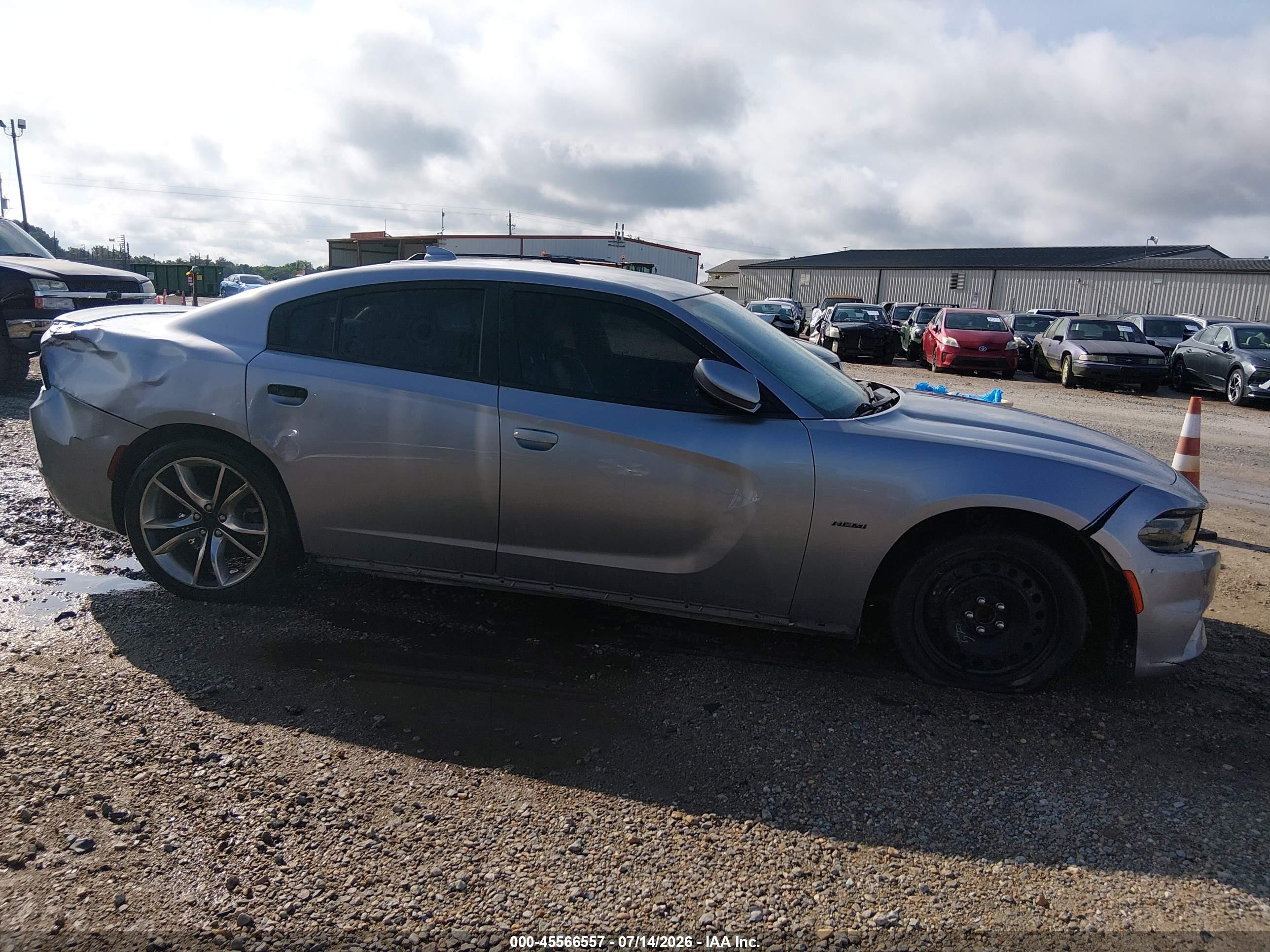 2015 Dodge Charger R/t Серебряный vin: 2C3CDXCT0FH729057