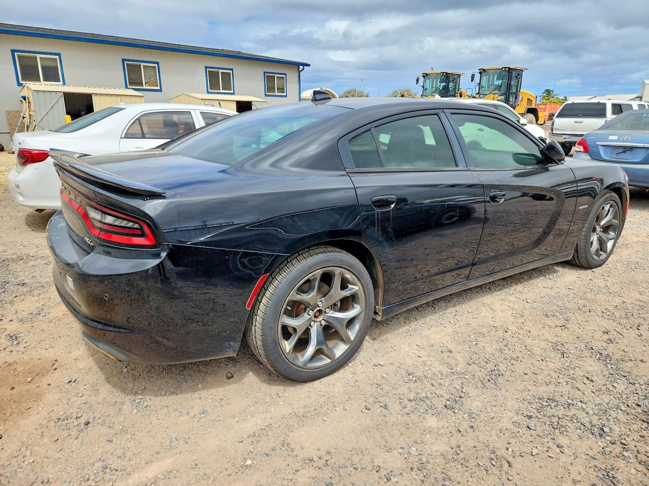 2015 Dodge Charger R/t Black vin: 2C3CDXCT0FH769073
