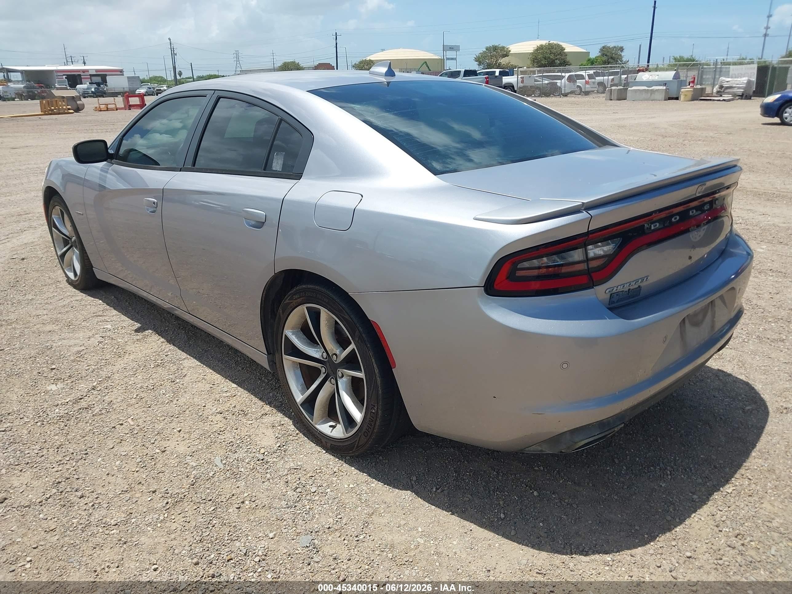 2015 Dodge Charger R/t Серебряный vin: 2C3CDXCT0FH777545