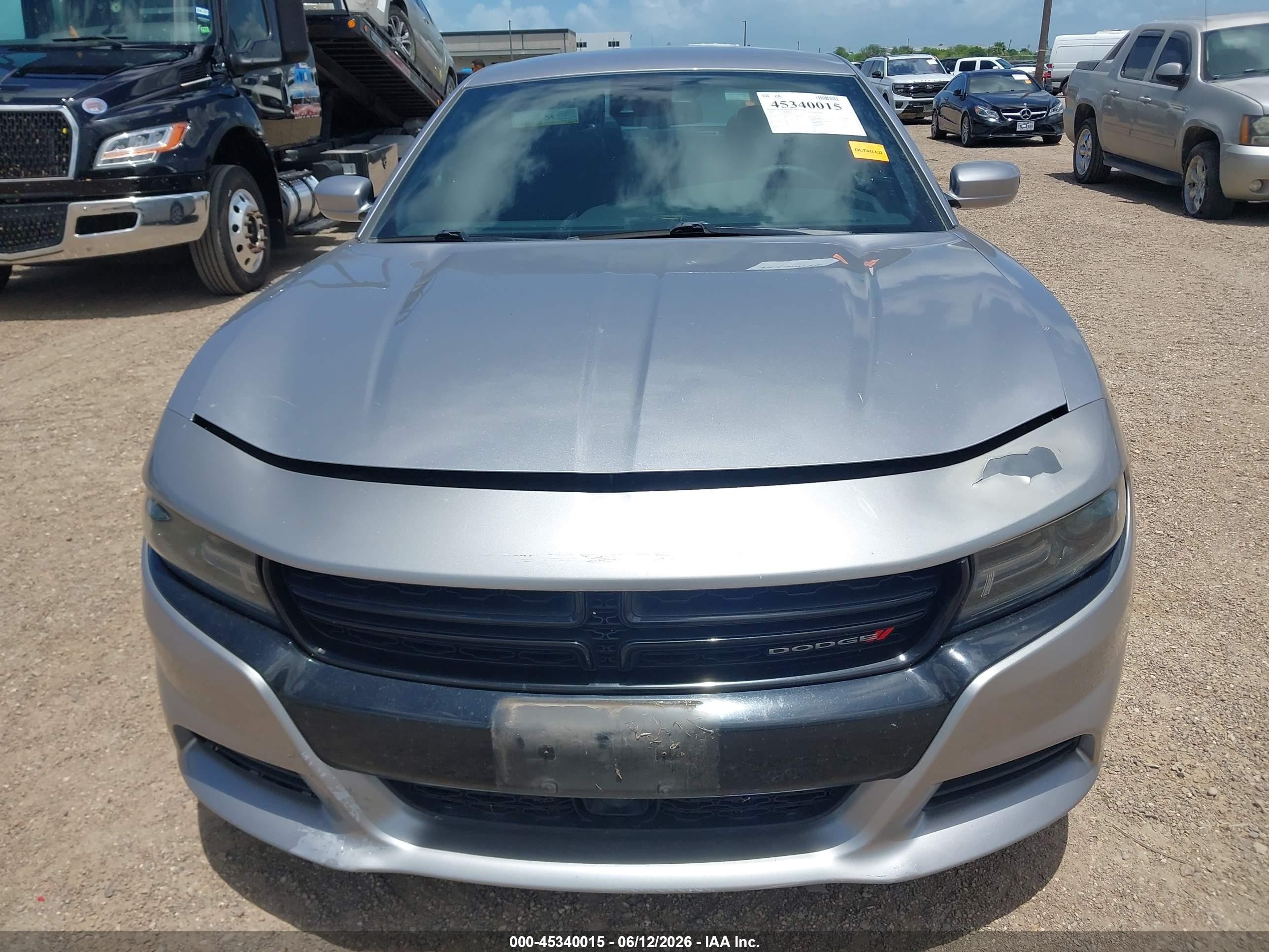 2015 Dodge Charger R/t Серебряный vin: 2C3CDXCT0FH777545