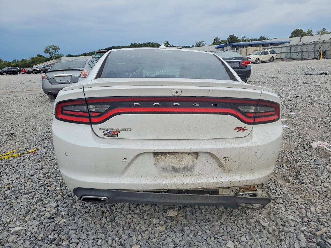 2015 Dodge Charger R/t White vin: 2C3CDXCT0FH816943