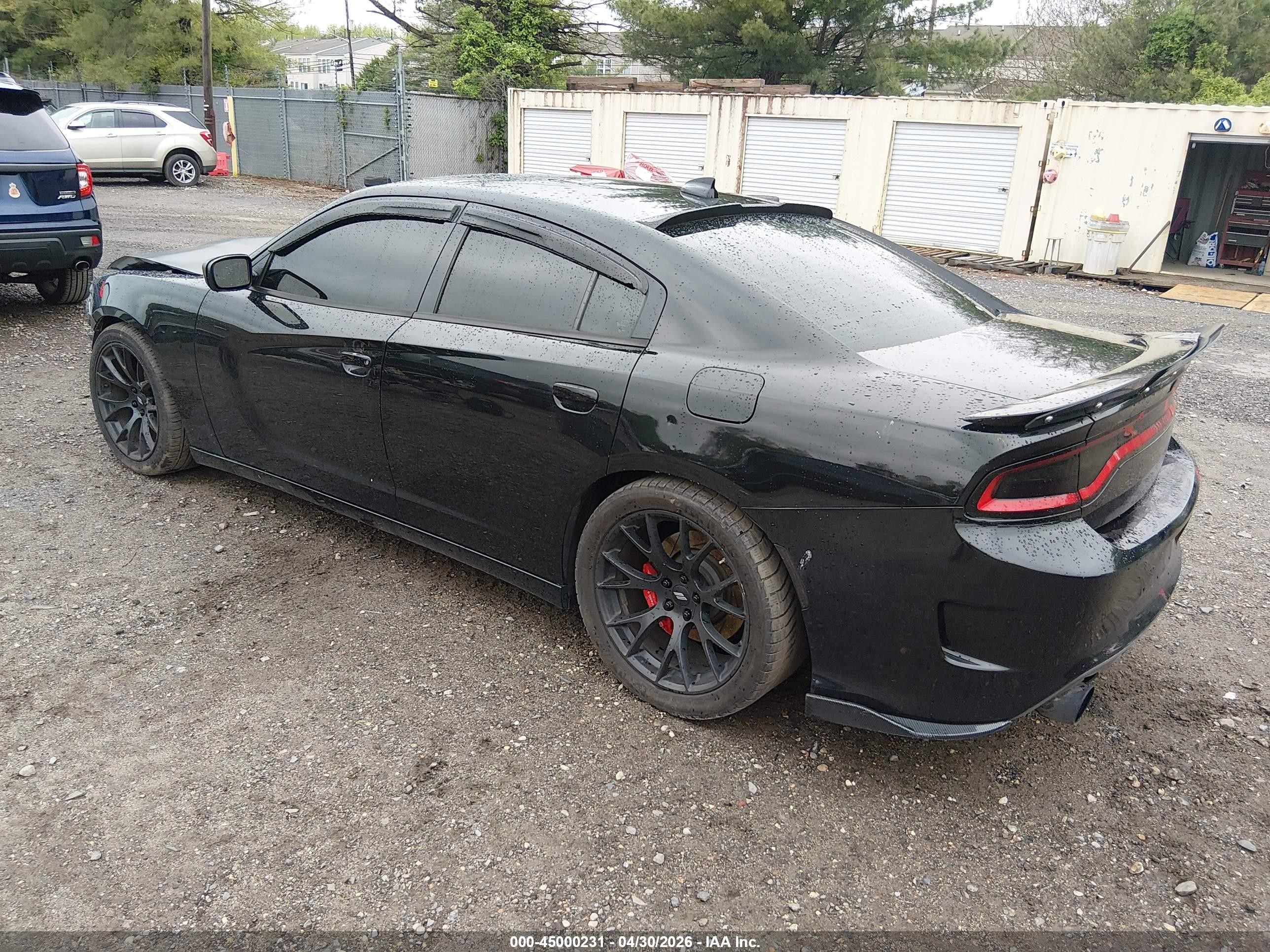 2015 Dodge Charger Road/track Black vin: 2C3CDXCT0FH871151