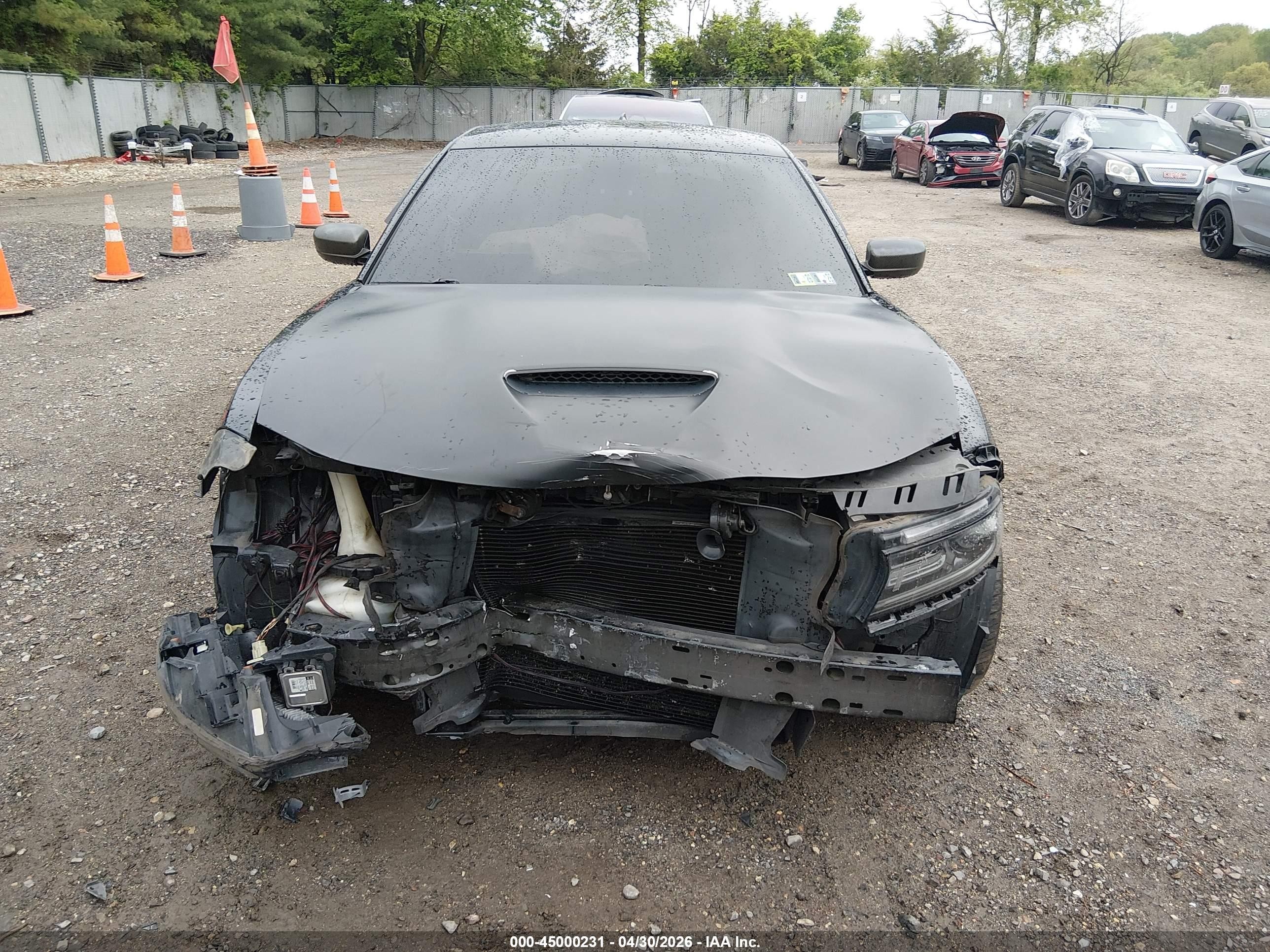 2015 Dodge Charger Road/track Black vin: 2C3CDXCT0FH871151