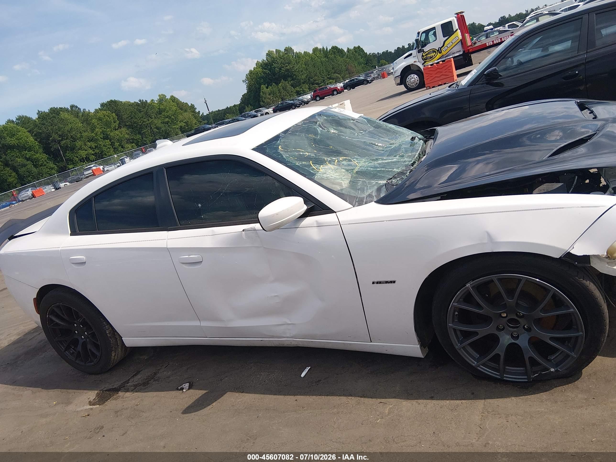 2015 Dodge Charger R/t Белый vin: 2C3CDXCT0FH879525