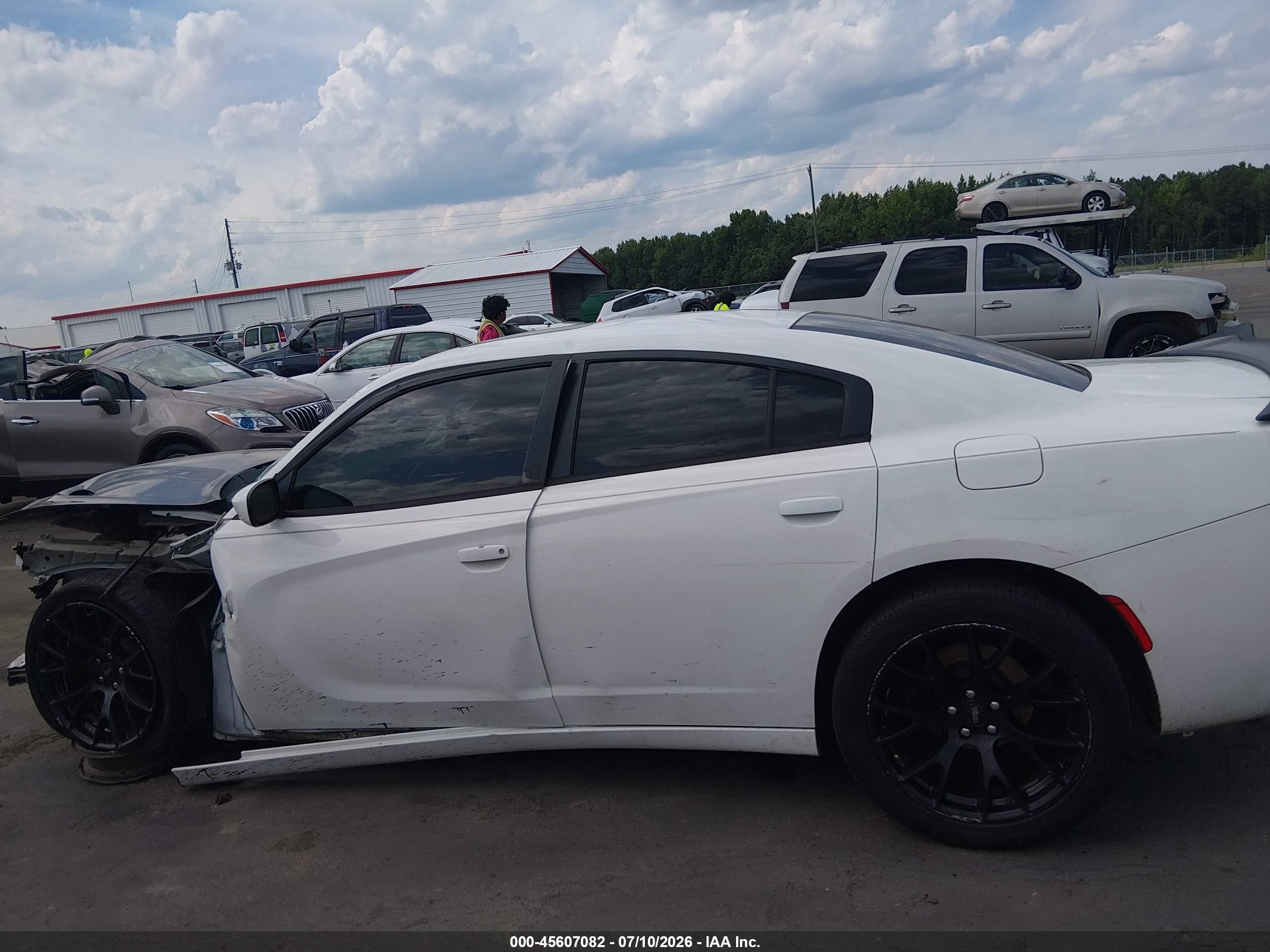 2015 Dodge Charger R/t Белый vin: 2C3CDXCT0FH879525