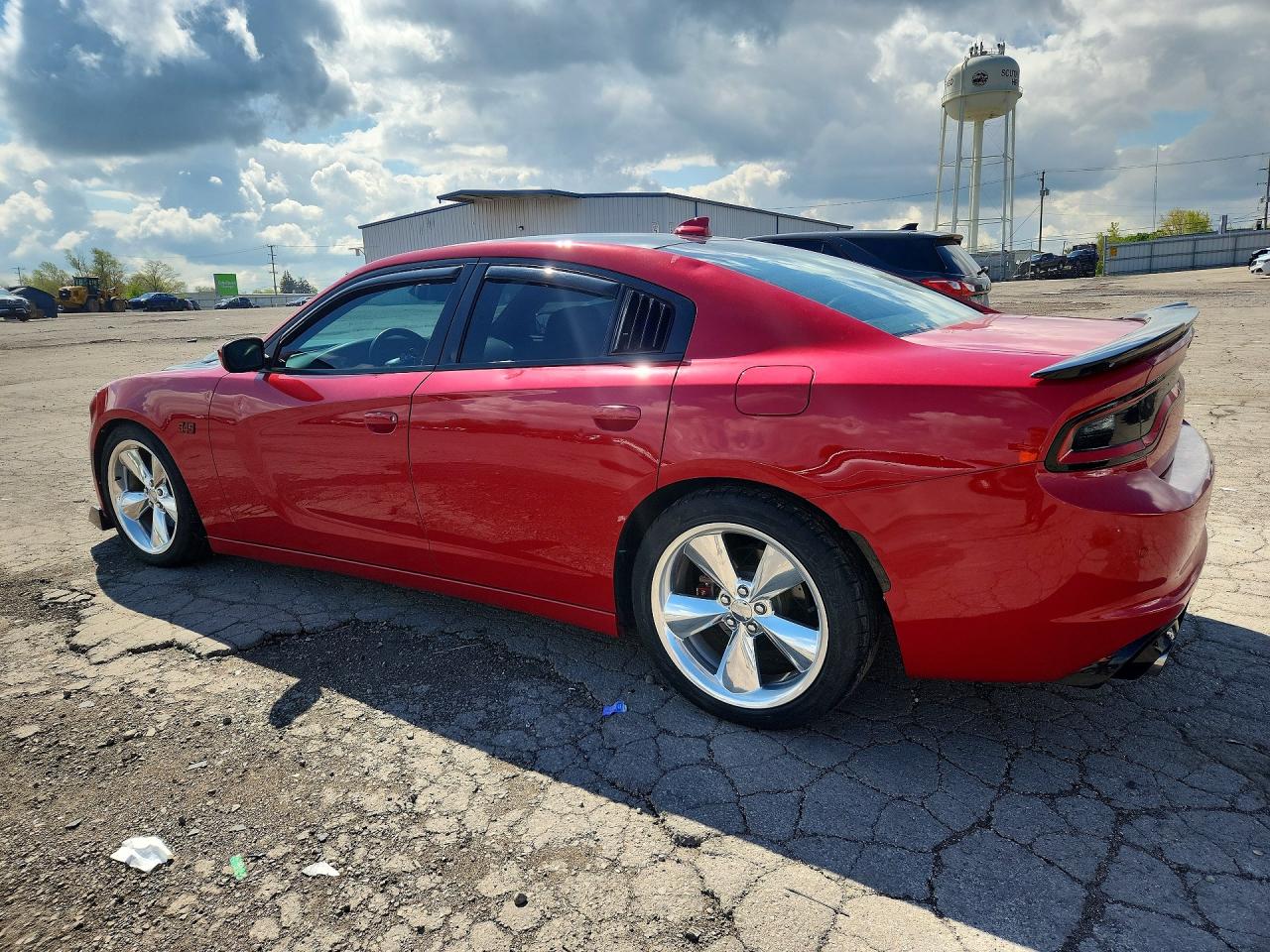 2015 Dodge Charger R Red vin: 2C3CDXCT0FH880285