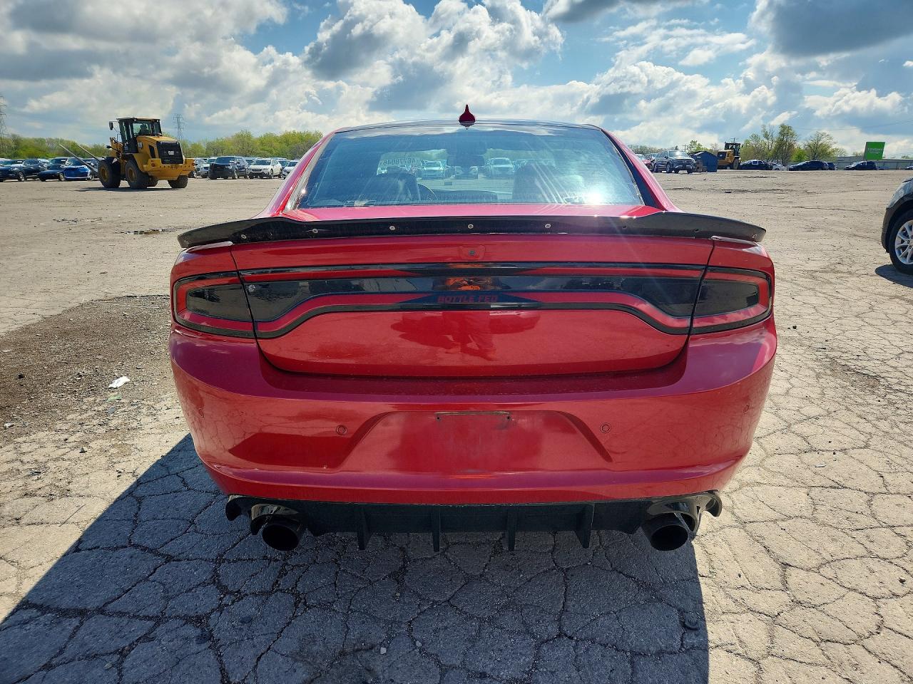 2015 Dodge Charger R Red vin: 2C3CDXCT0FH880285