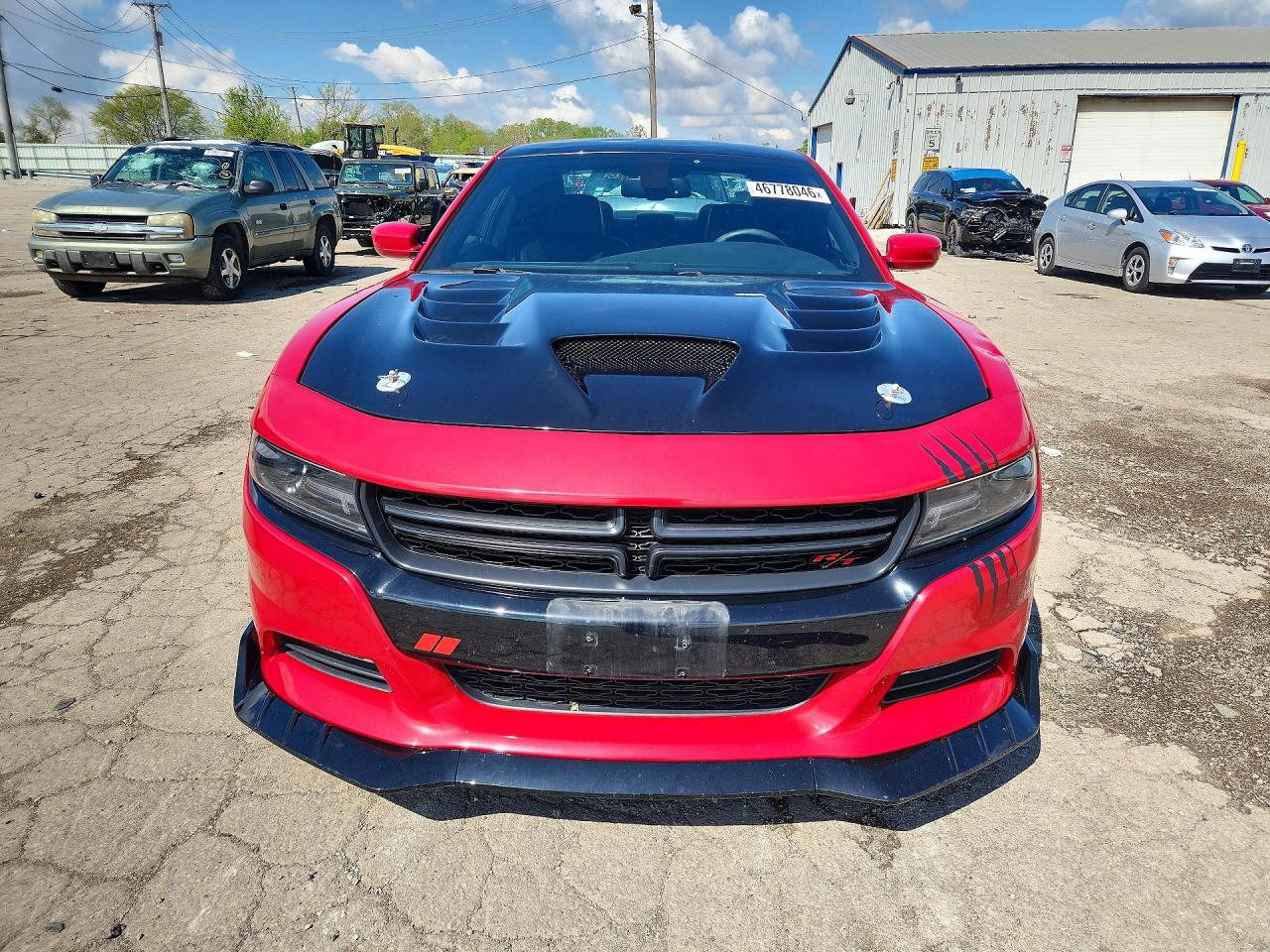 2015 Dodge Charger R Red vin: 2C3CDXCT0FH880285
