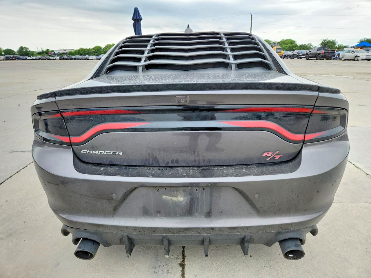 2015 Dodge Charger R Charcoal vin: 2C3CDXCT0FH915357