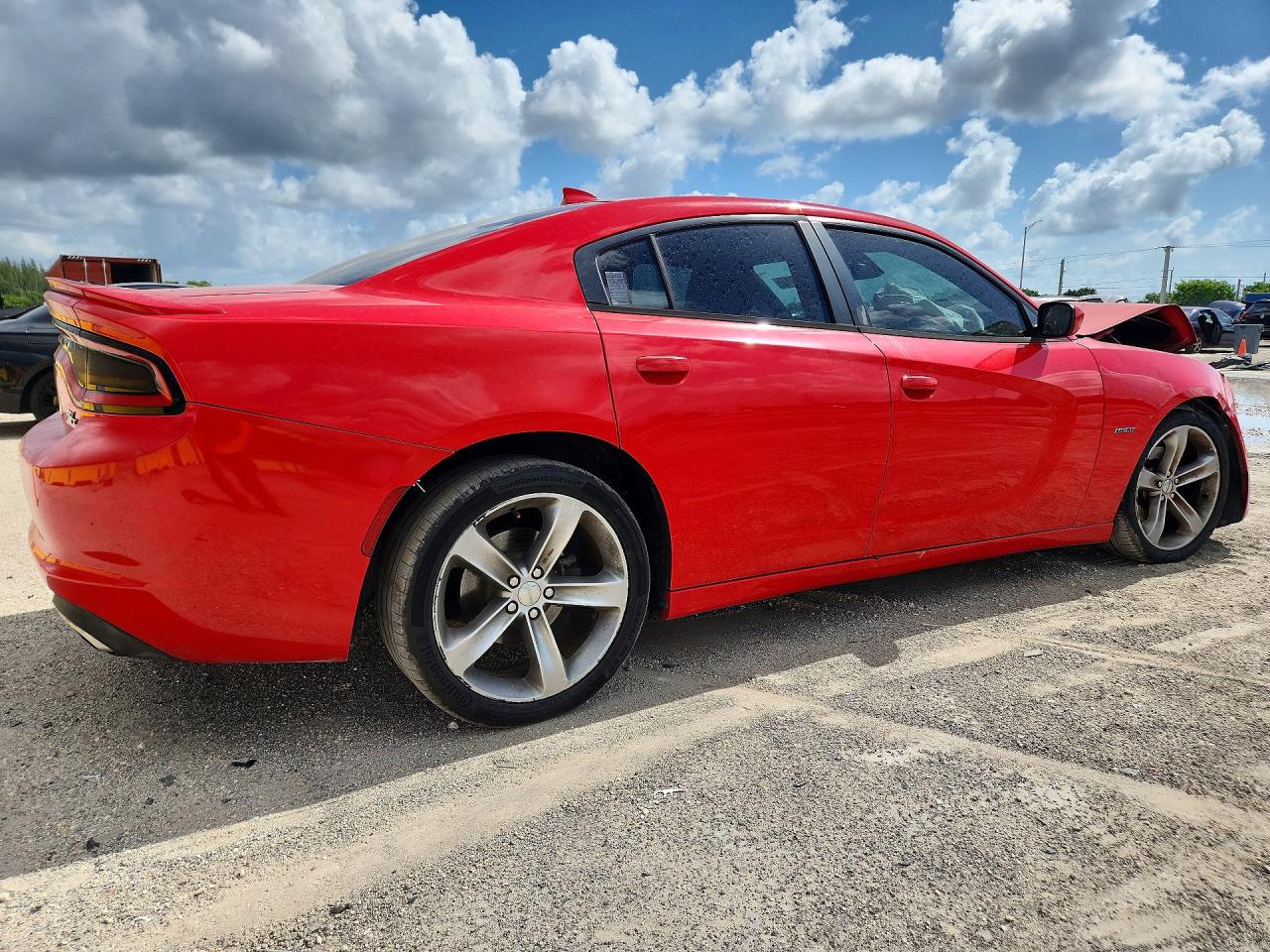 2015 Dodge Charger R/t Красный vin: 2C3CDXCT0FH919280