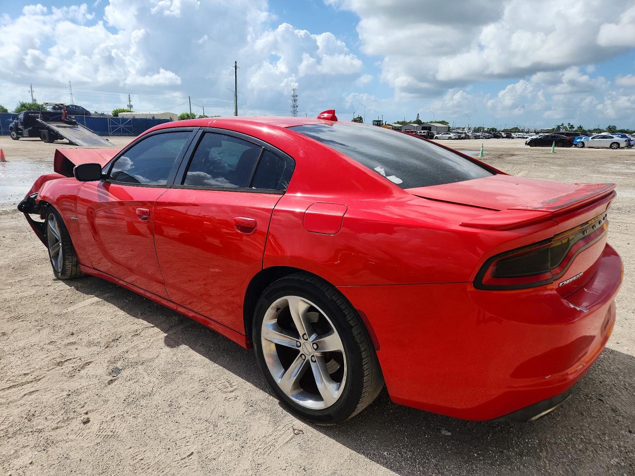 2015 Dodge Charger R/t Красный vin: 2C3CDXCT0FH919280