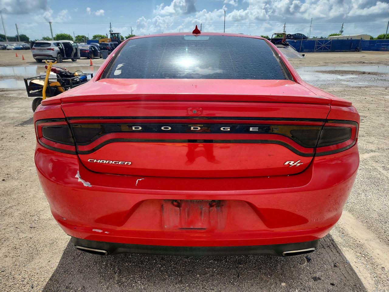2015 Dodge Charger R/t Красный vin: 2C3CDXCT0FH919280