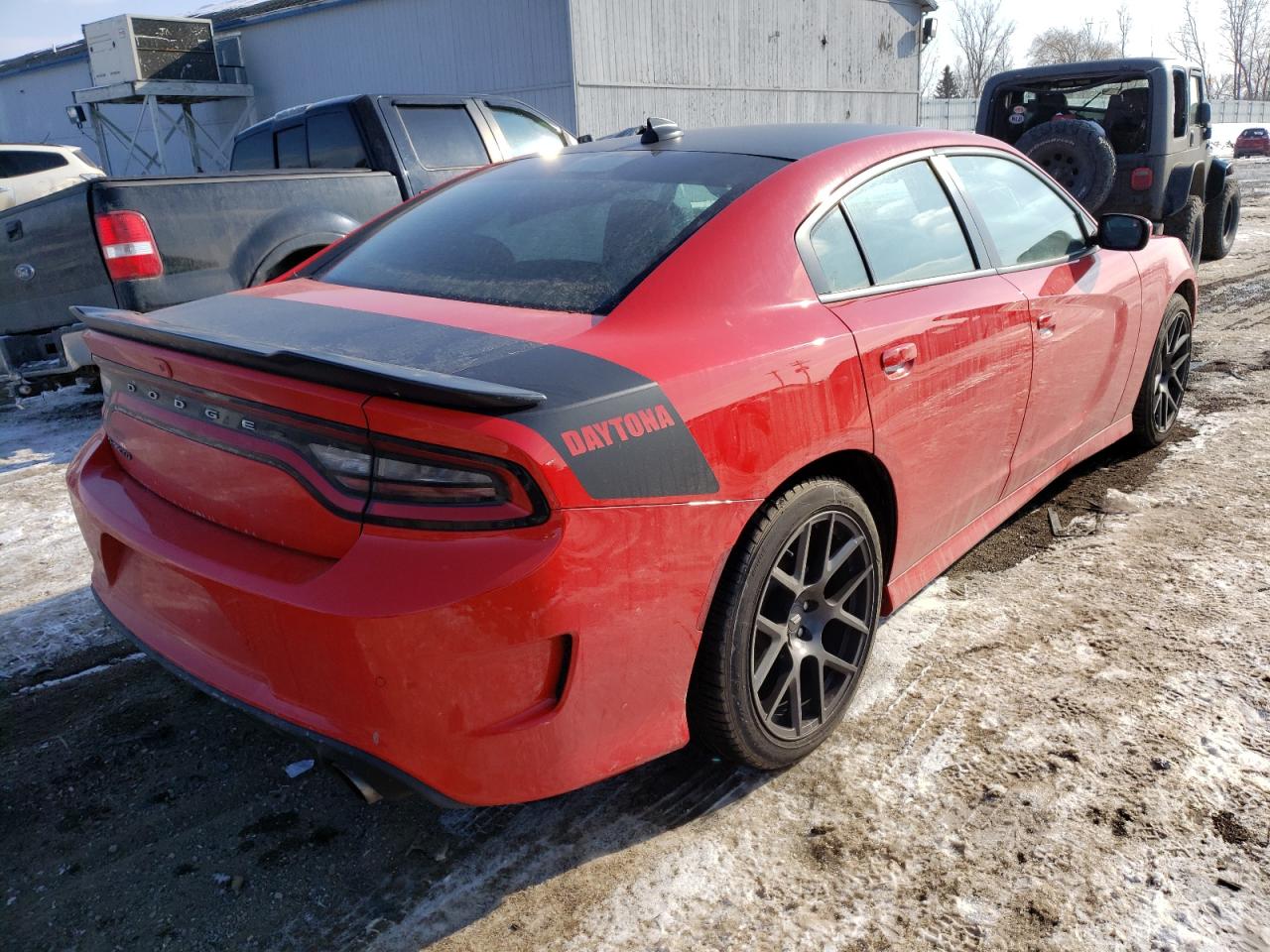 2018 Dodge Charger R/t Red vin: 2C3CDXCT0JH241106