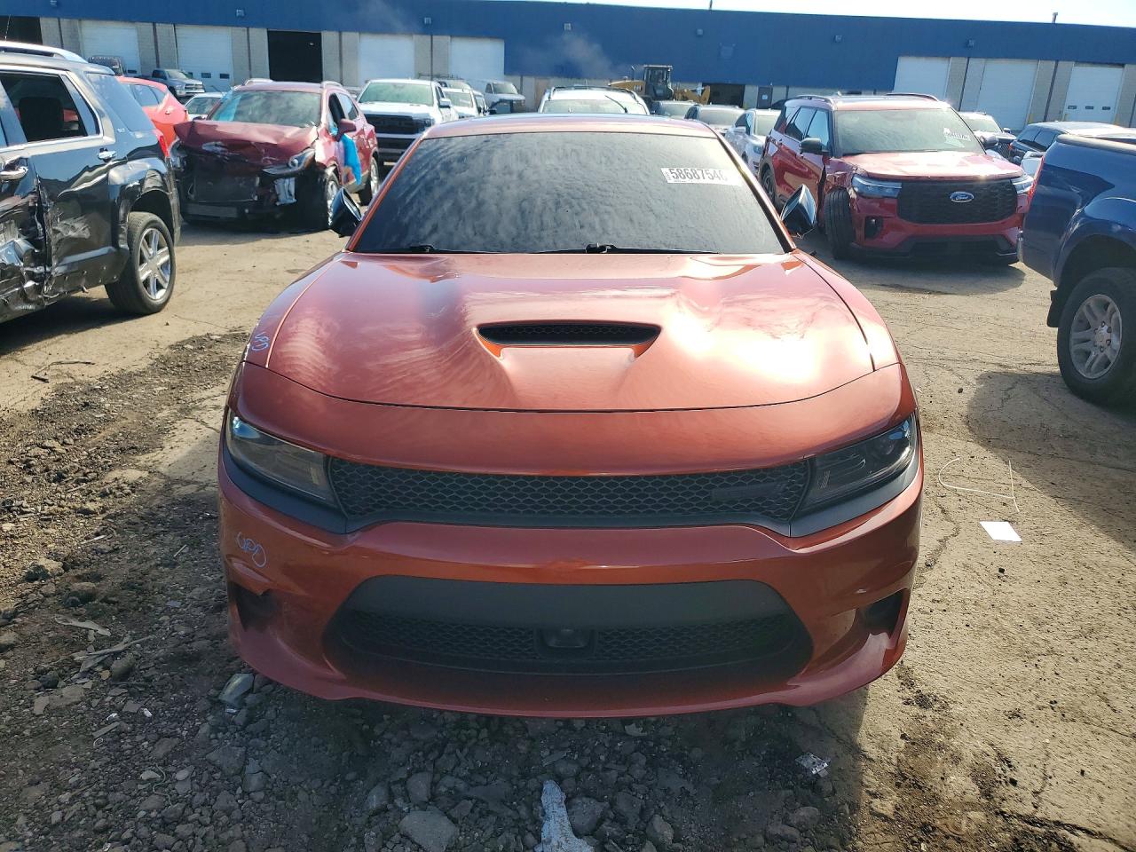 2022 Dodge Charger R/t Red vin: 2C3CDXCT0NH141433
