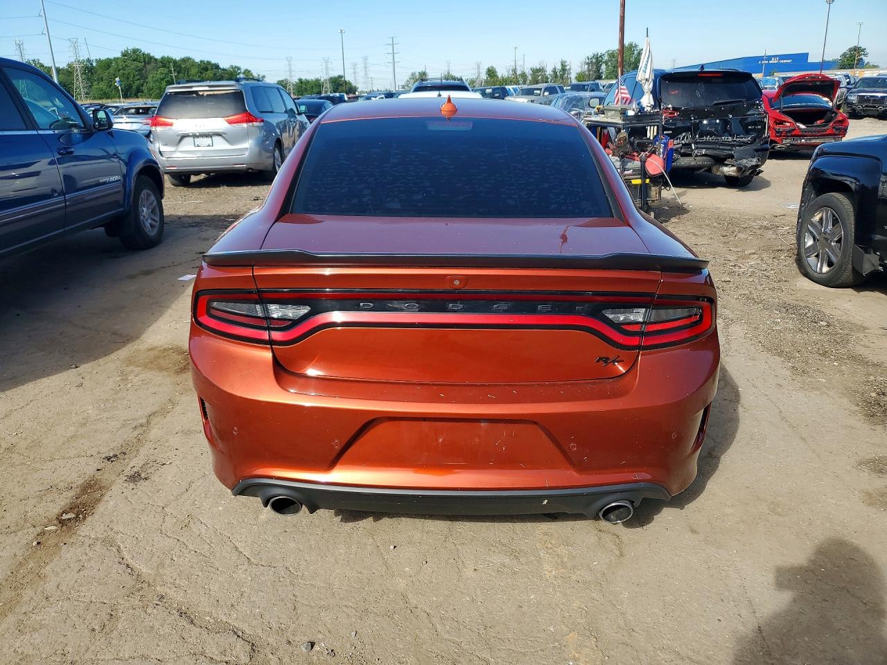 2022 Dodge Charger R/t Red vin: 2C3CDXCT0NH141433