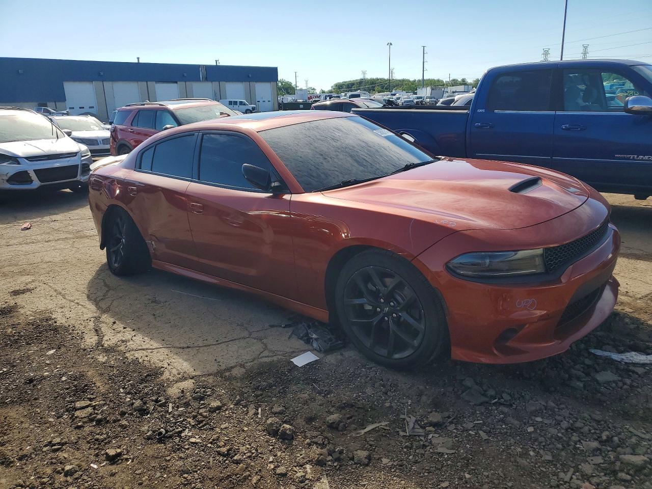 2022 Dodge Charger R/t Red vin: 2C3CDXCT0NH141433