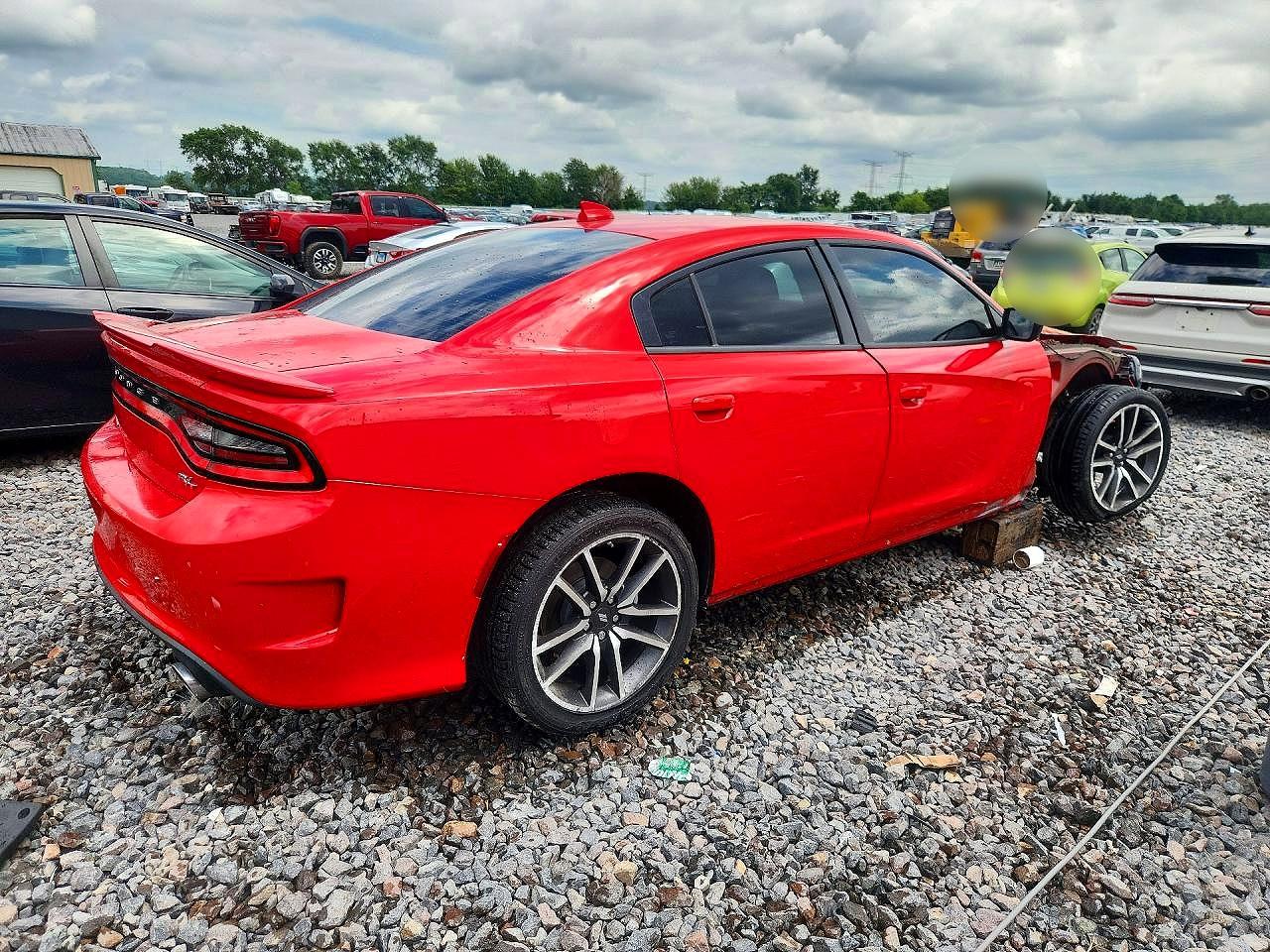 2023 Dodge Charger R/t Red vin: 2C3CDXCT0PH598309