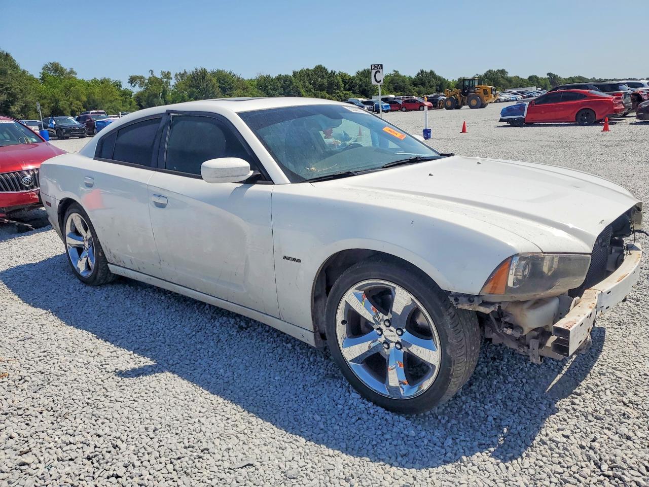 2012 Dodge Charger R/t Белый vin: 2C3CDXCT1CH106736