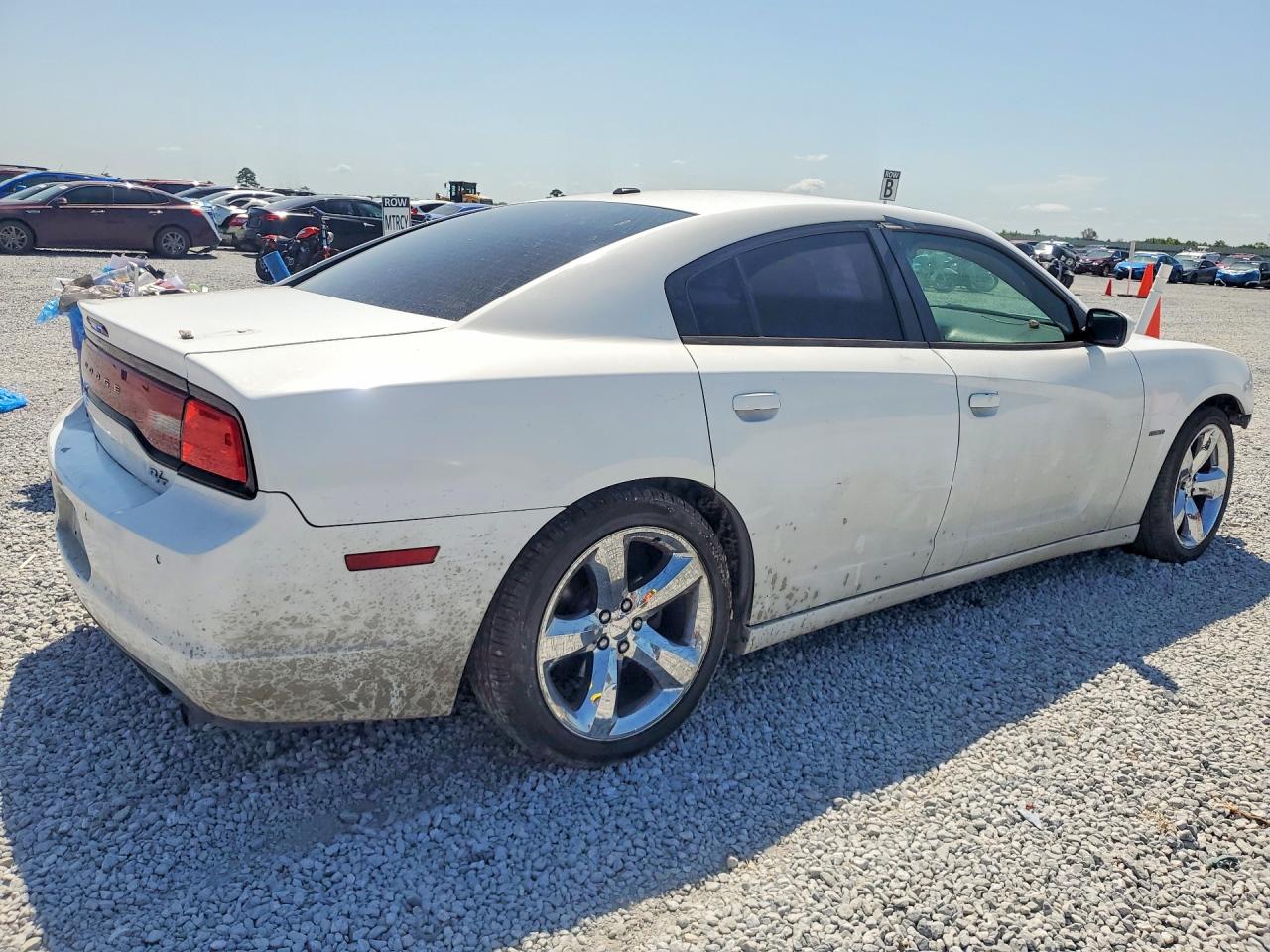 2012 Dodge Charger R/t Белый vin: 2C3CDXCT1CH106736