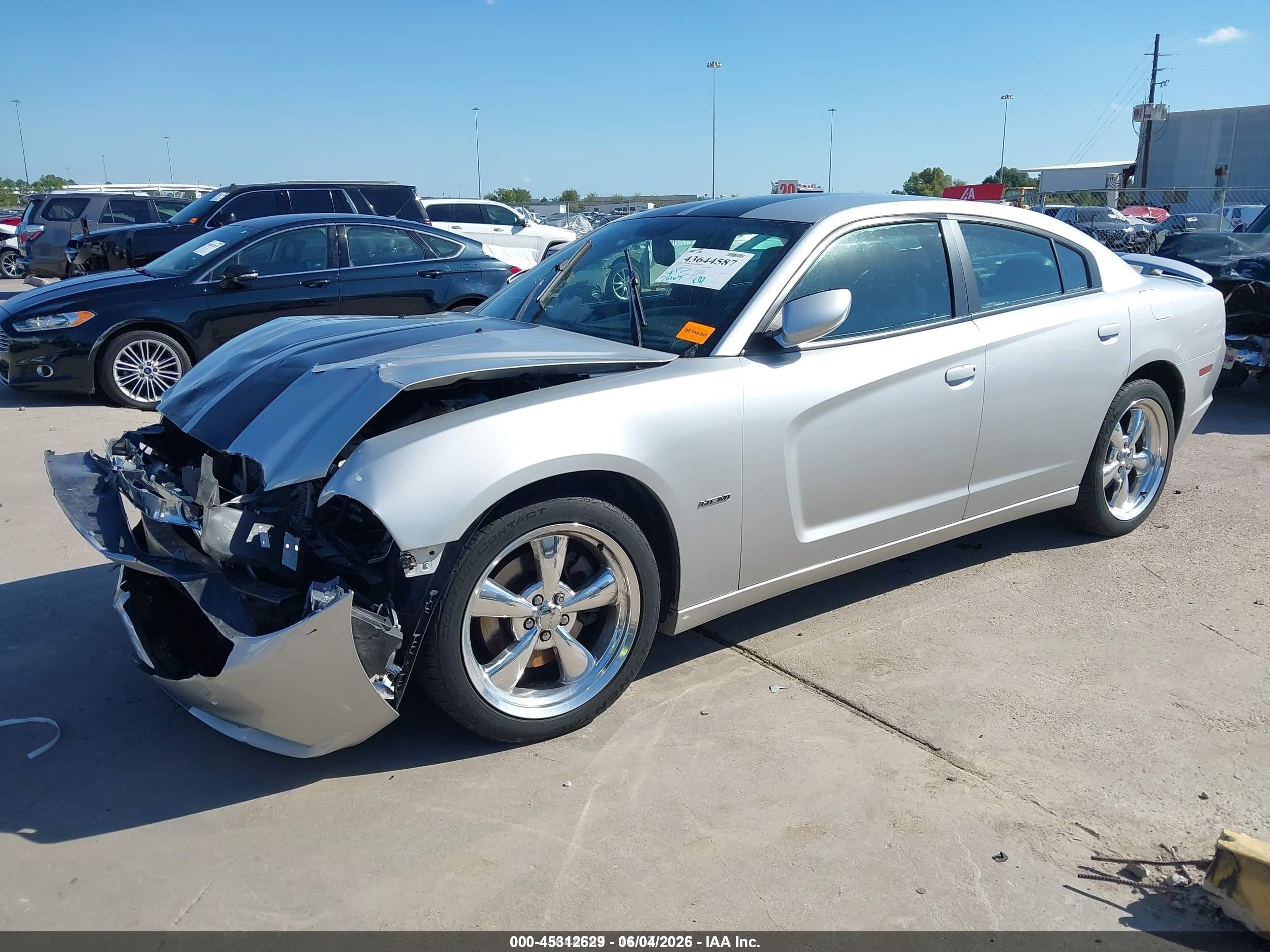 2012 Dodge Charger R/t Серебряный vin: 2C3CDXCT1CH134794