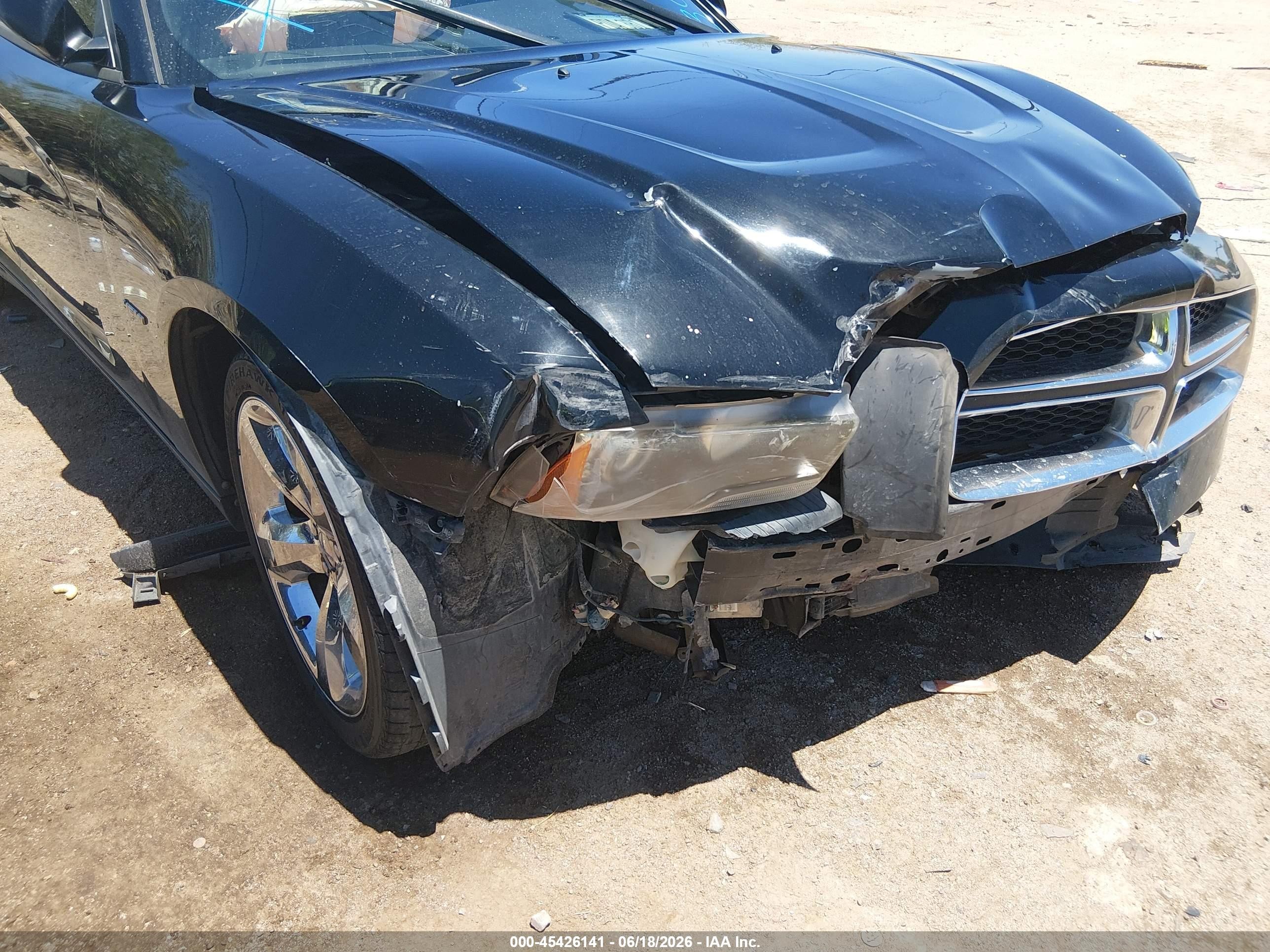 2012 Dodge Charger R/t Black vin: 2C3CDXCT1CH302188