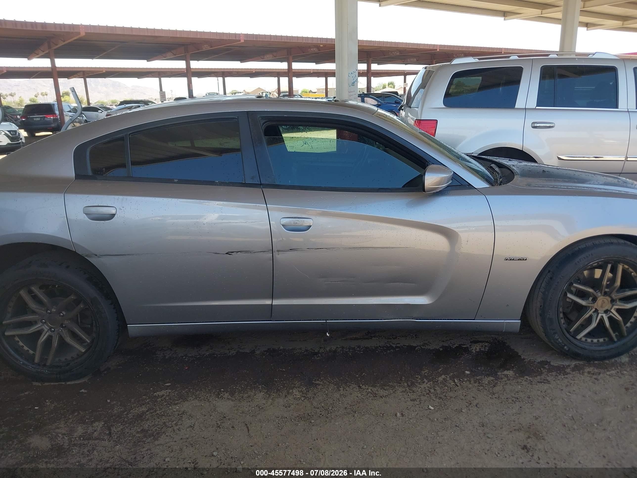 2013 Dodge Charger R/t Gray vin: 2C3CDXCT1DH680075