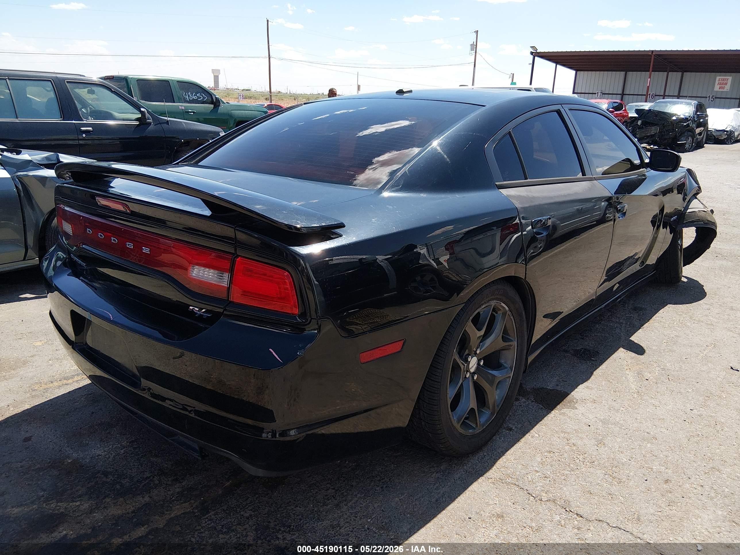 2013 Dodge Charger R/t Plus Black vin: 2C3CDXCT1DH683557