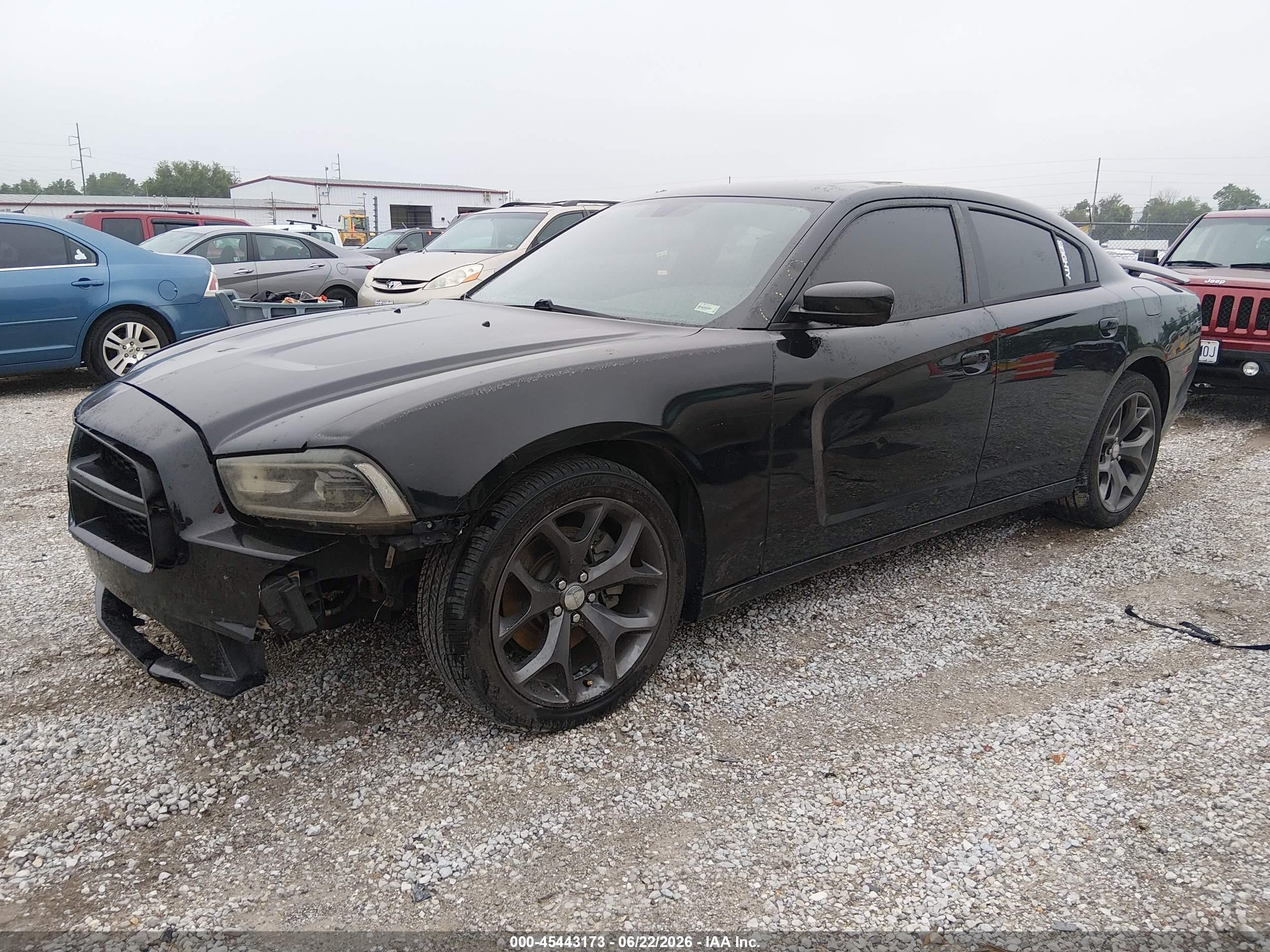 2014 Dodge Charger R/t Black vin: 2C3CDXCT1EH250550