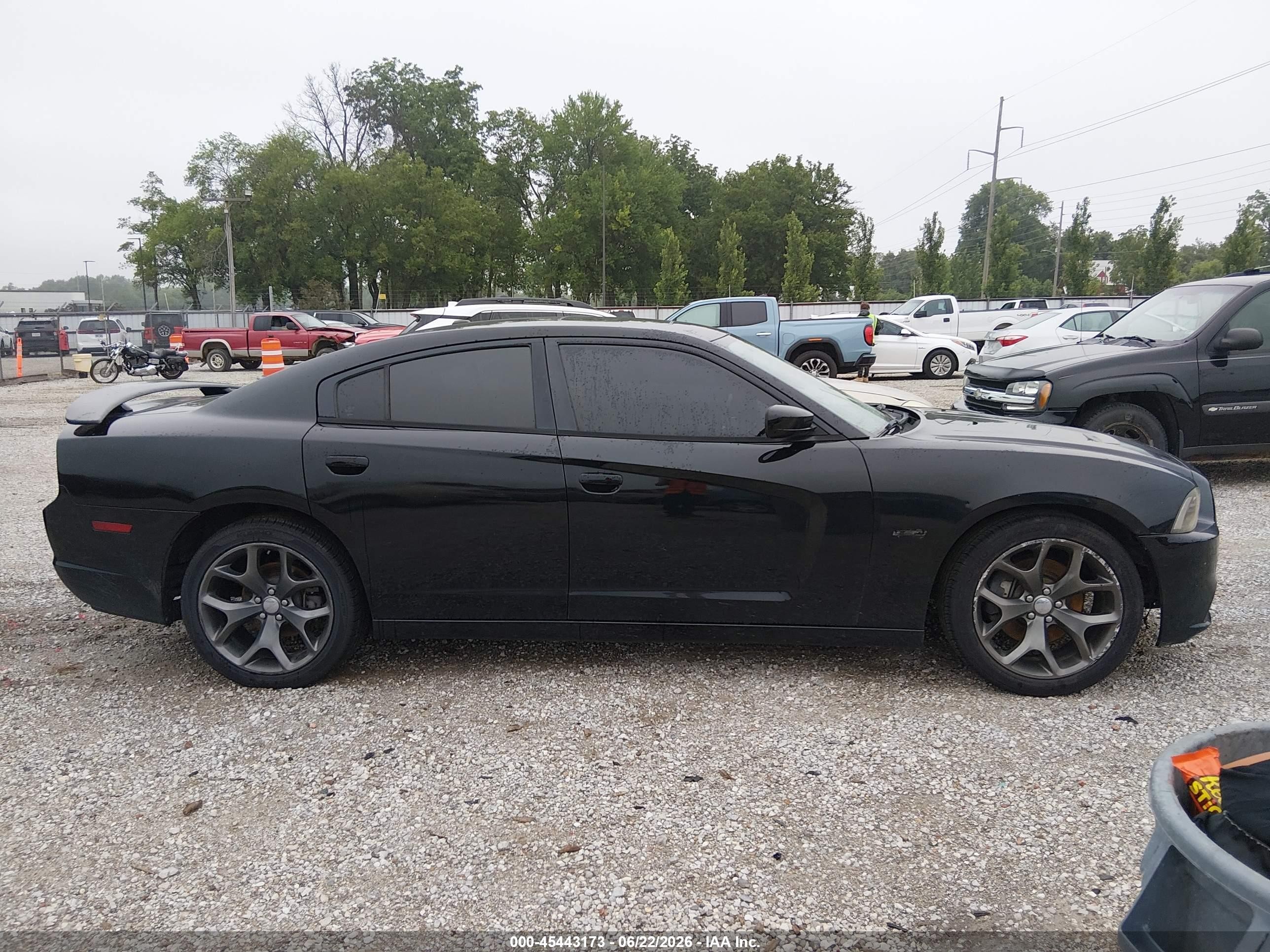 2014 Dodge Charger R/t Black vin: 2C3CDXCT1EH250550