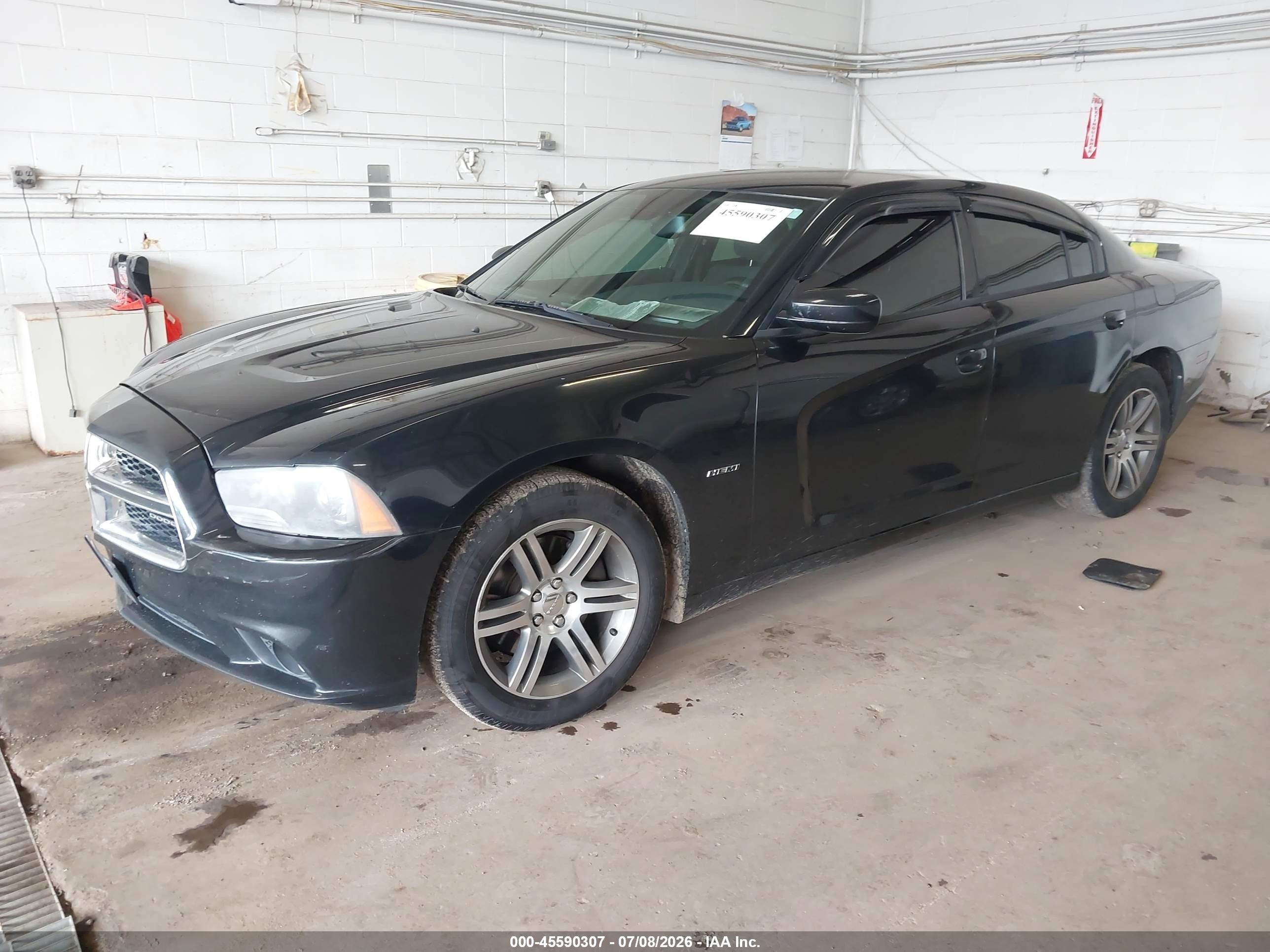 2014 Dodge Charger R/t Black vin: 2C3CDXCT1EH256686