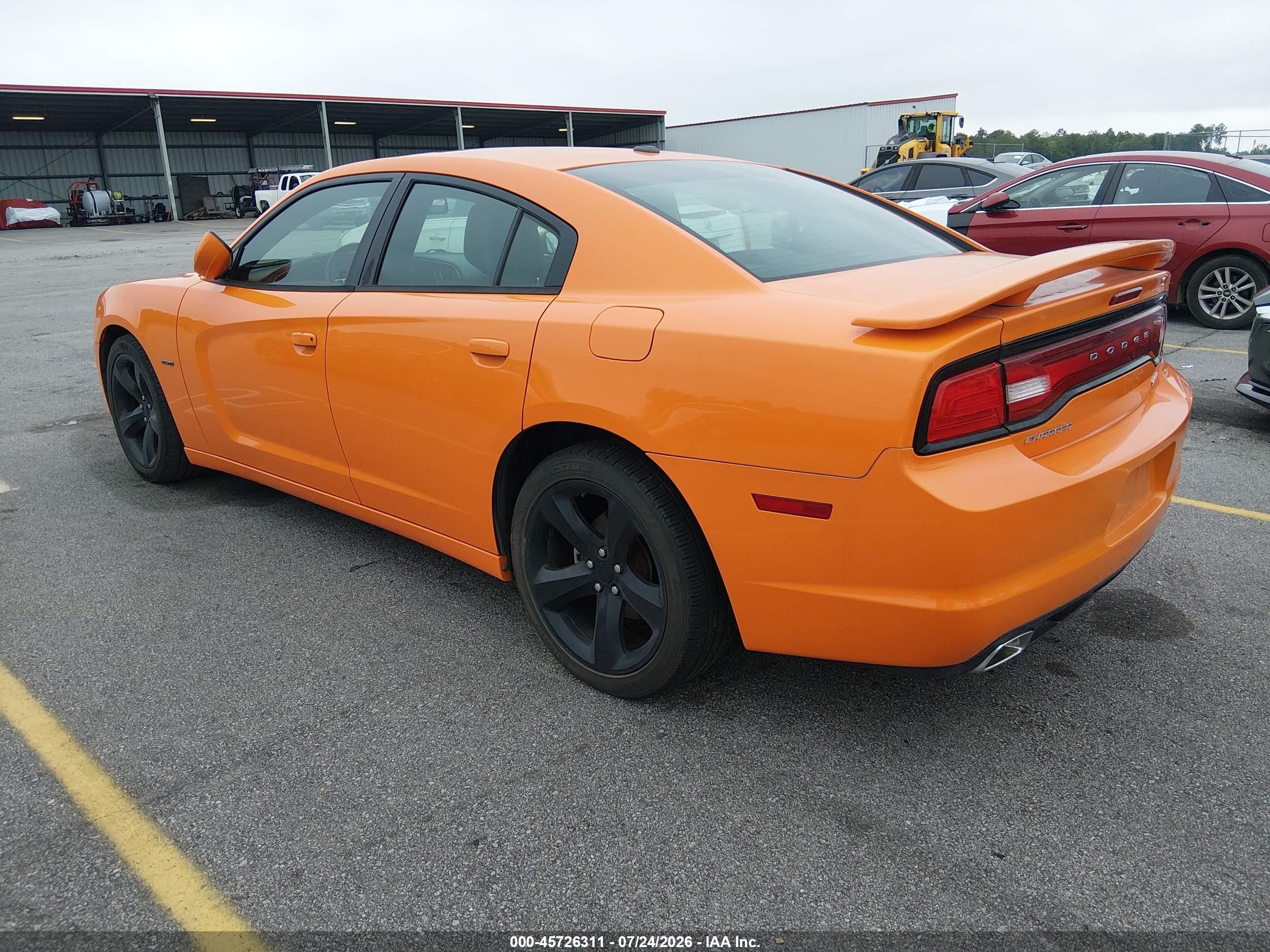 2014 Dodge Charger R/t Plus Оранжевый vin: 2C3CDXCT1EH286335