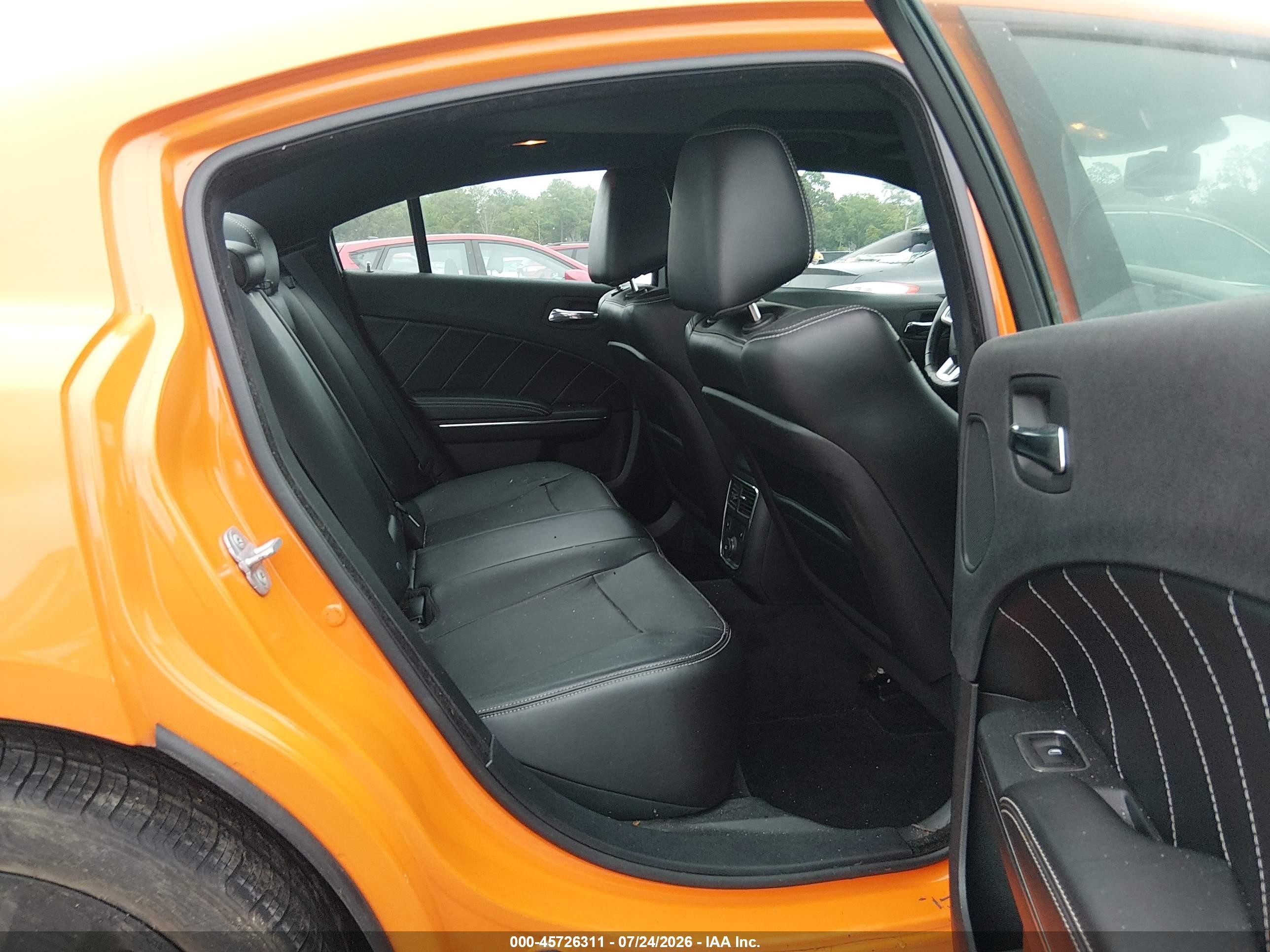 2014 Dodge Charger R/t Plus Оранжевый vin: 2C3CDXCT1EH286335