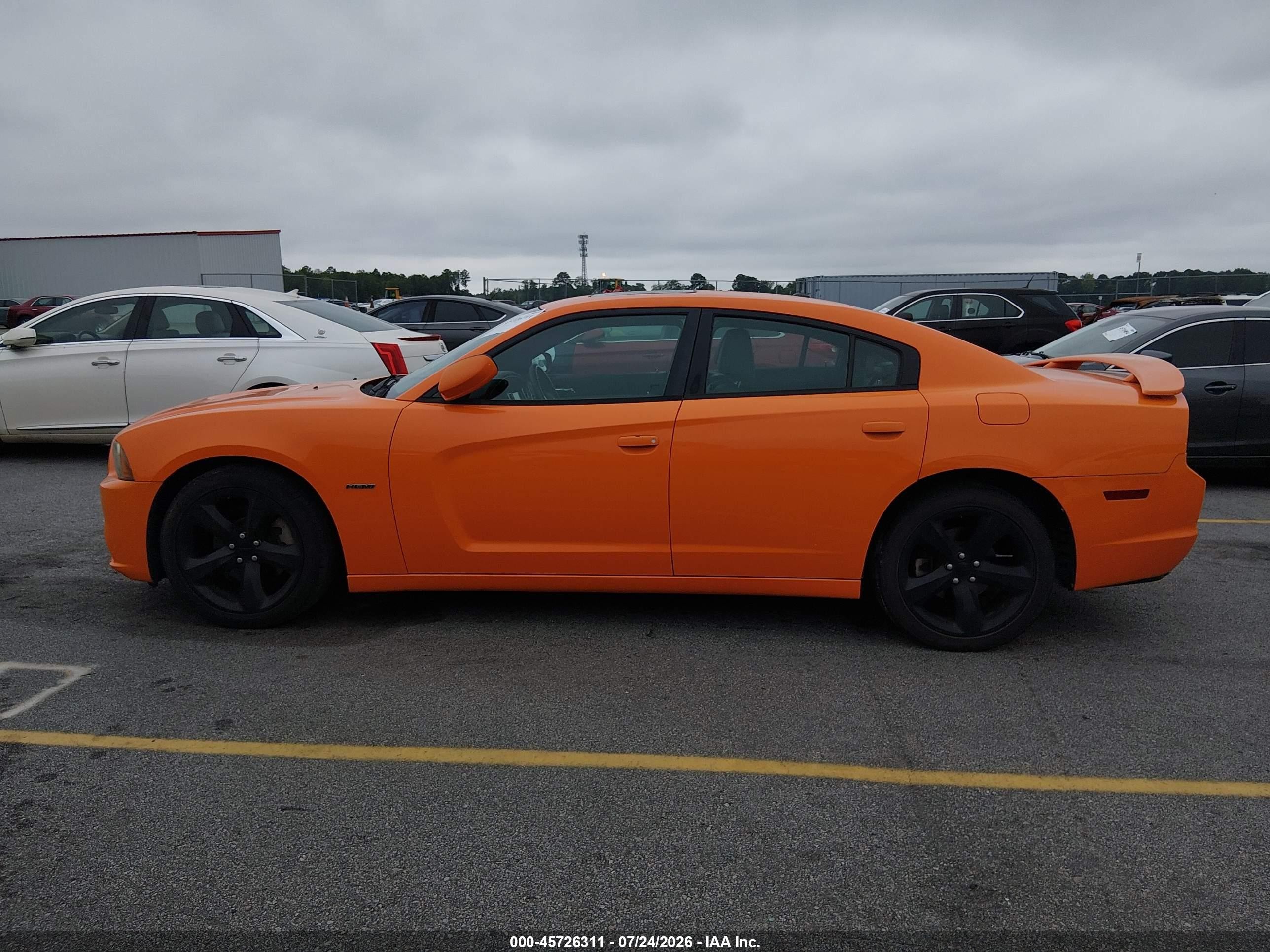 2014 Dodge Charger R/t Plus Оранжевый vin: 2C3CDXCT1EH286335
