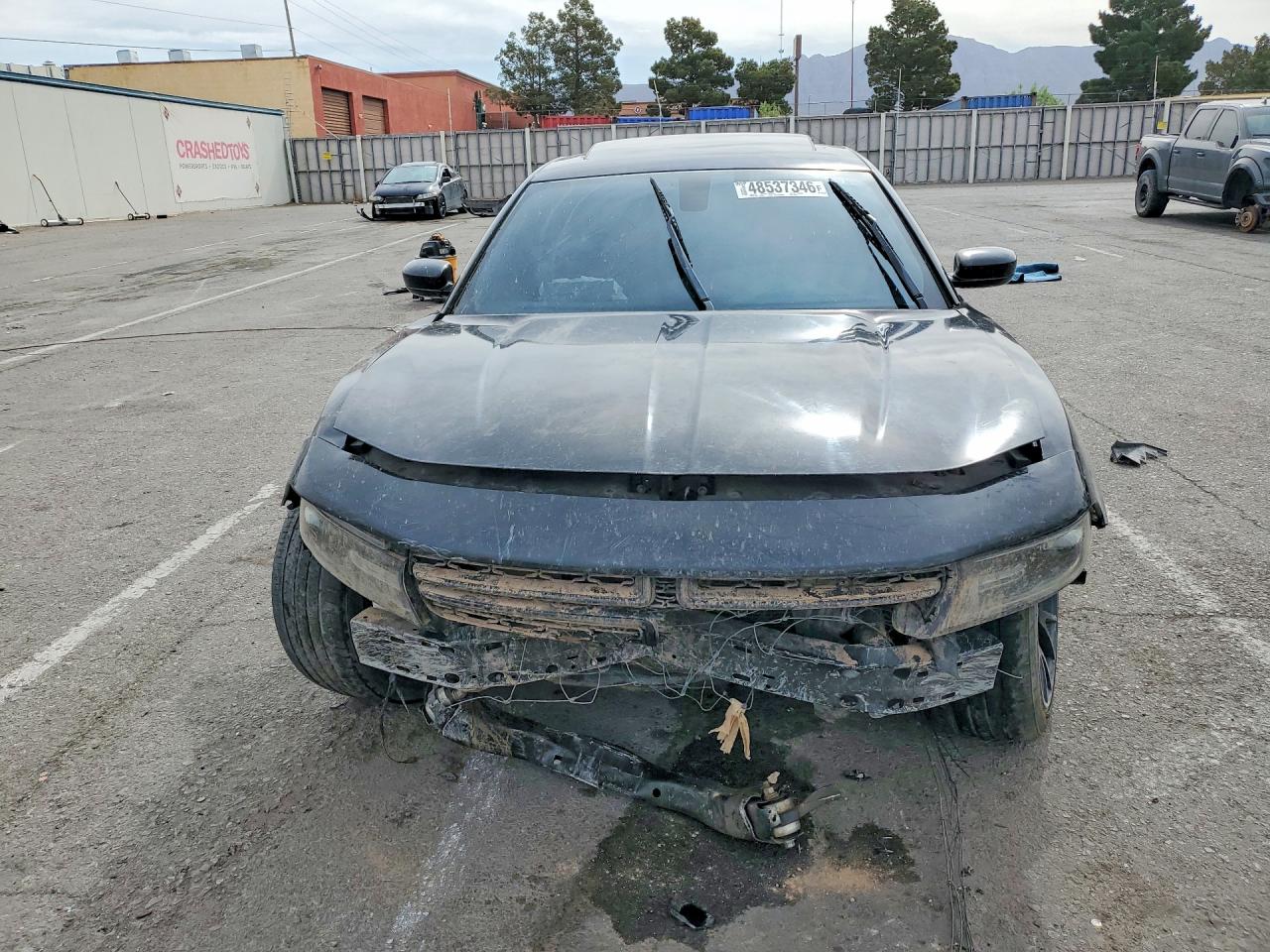 2015 Dodge Charger R Черный vin: 2C3CDXCT1FH742206