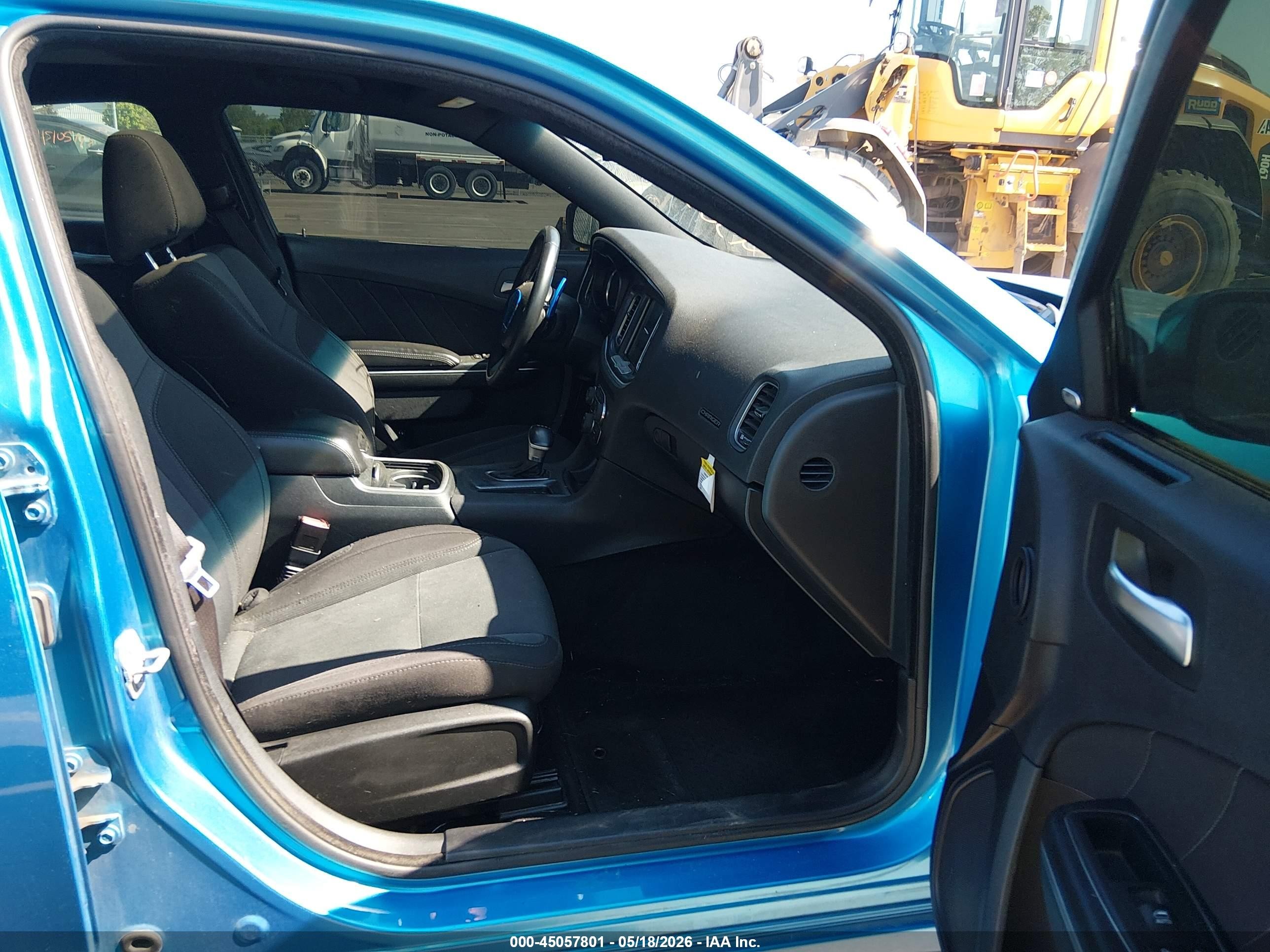 2015 Dodge Charger R/t Blue vin: 2C3CDXCT1FH772029