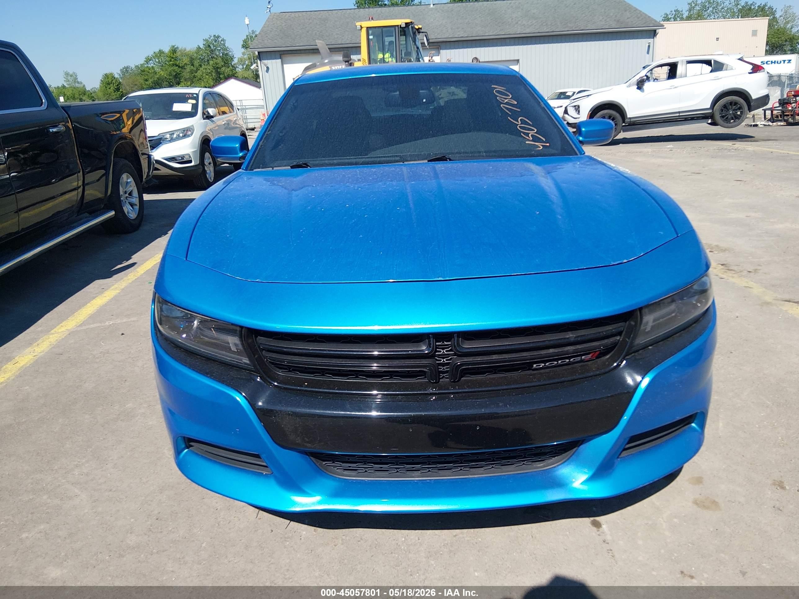 2015 Dodge Charger R/t Blue vin: 2C3CDXCT1FH772029